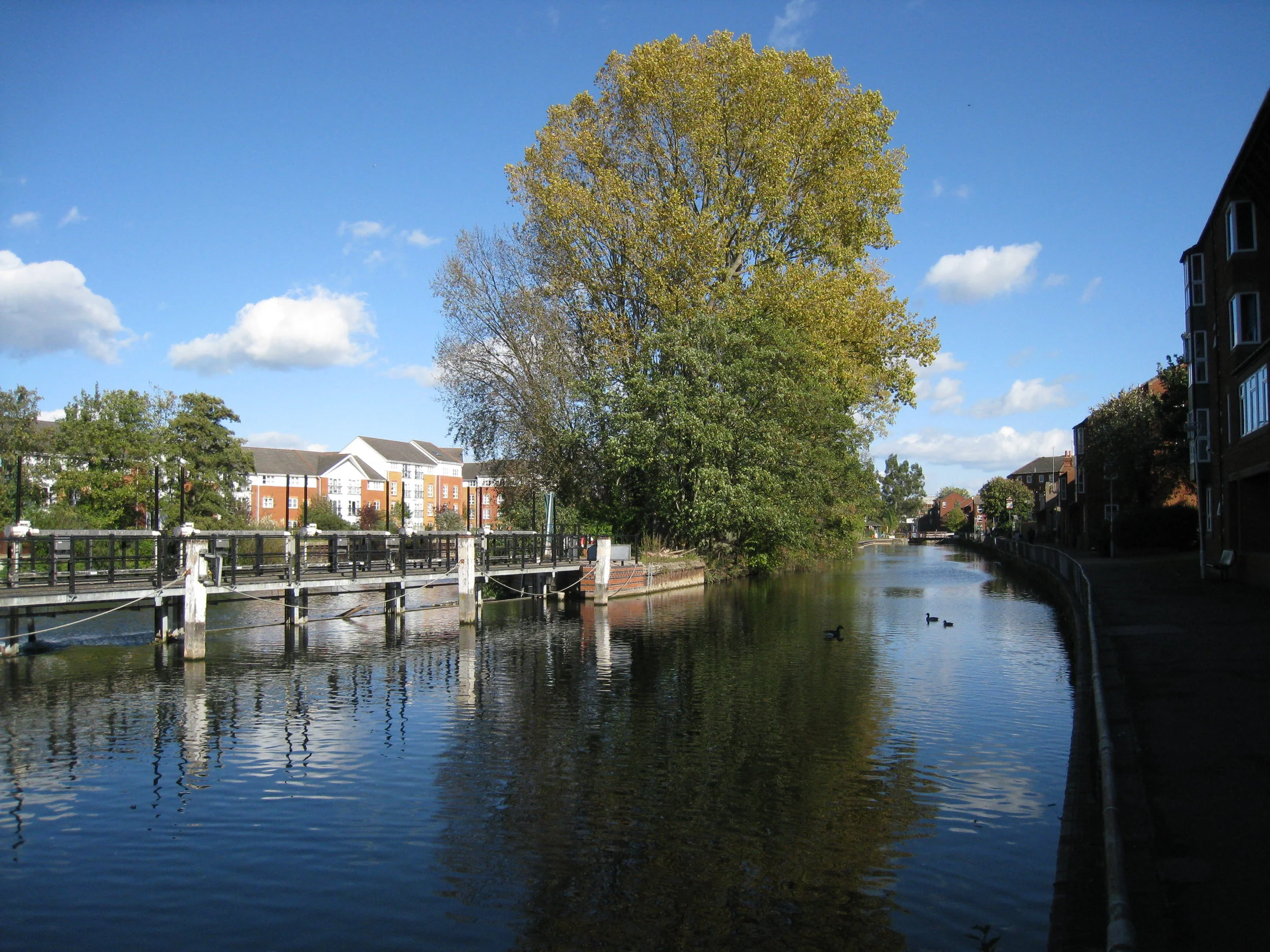  Reading--The canal near downtown 