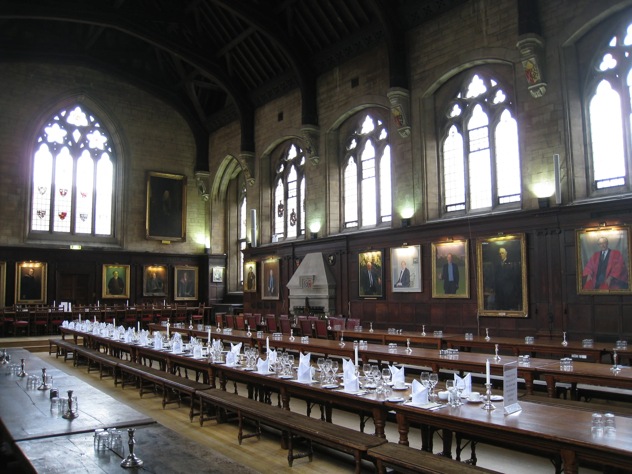  Balliol College--Dining hall 