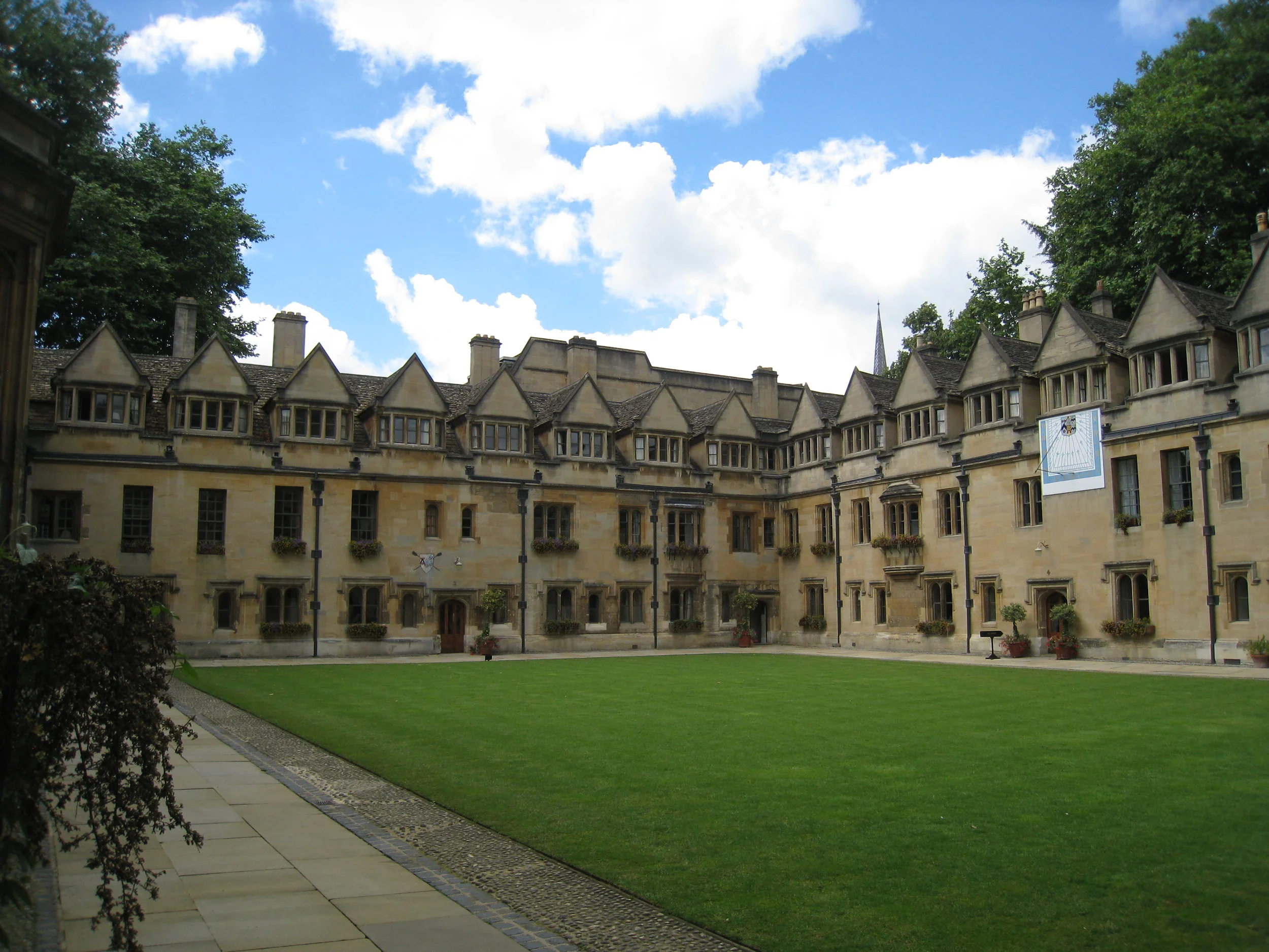  Brasnose College--Main quad 
