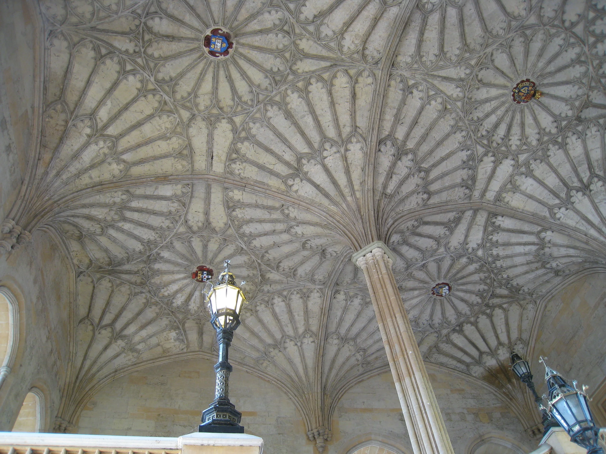  Christ Church College-Passageway ceiling 