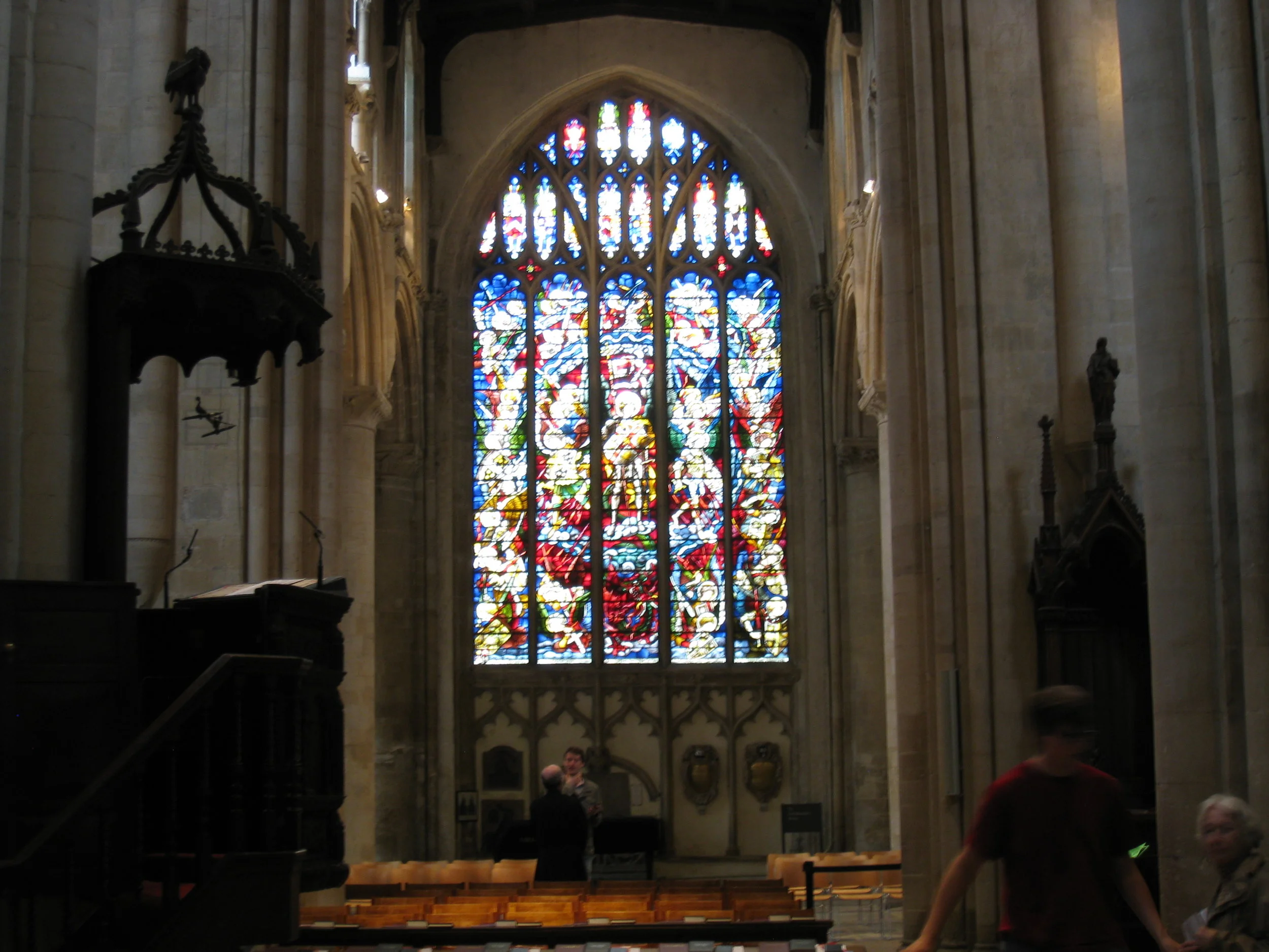  Christ Church College--Chapel window 