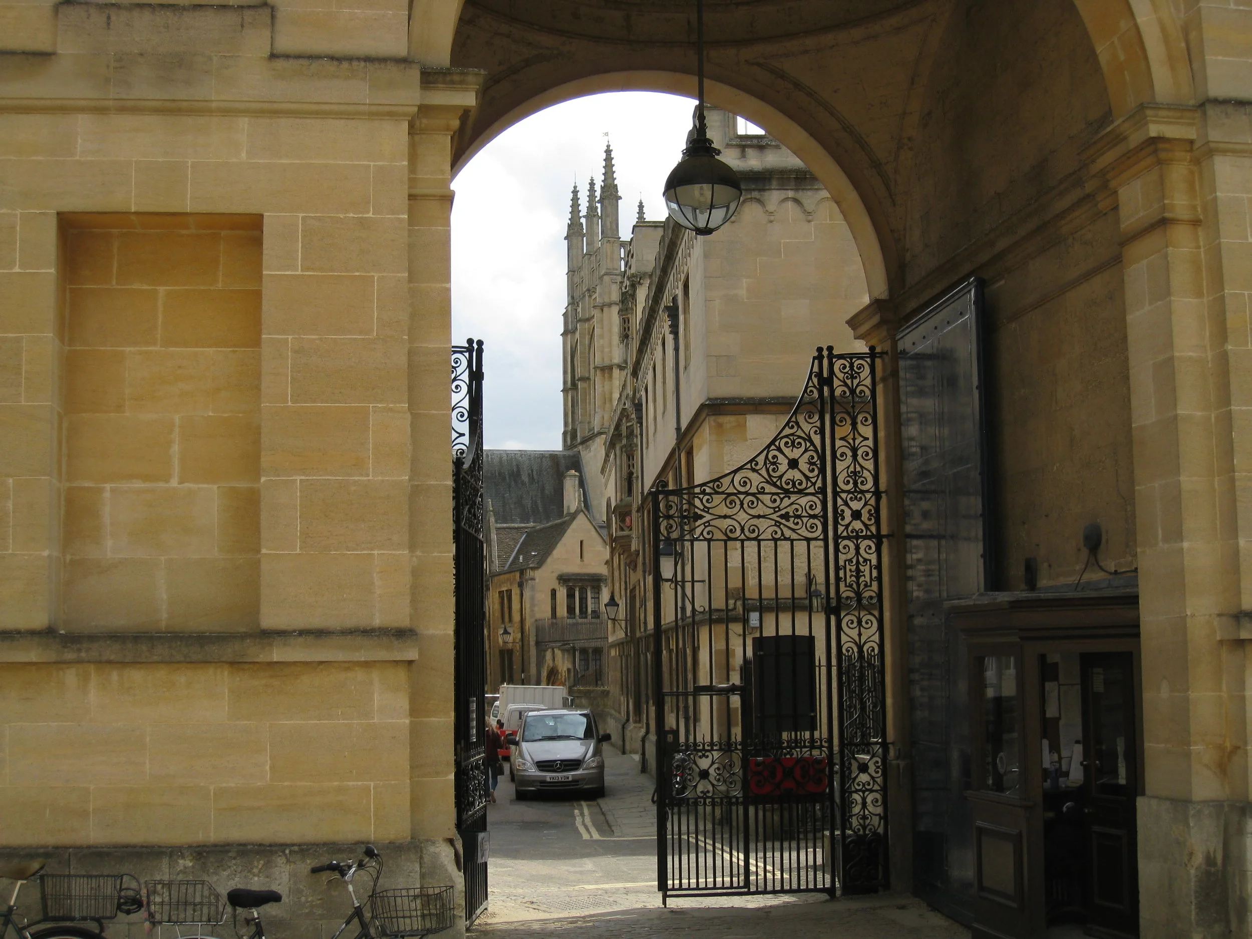  Christ Church College--An entryway 