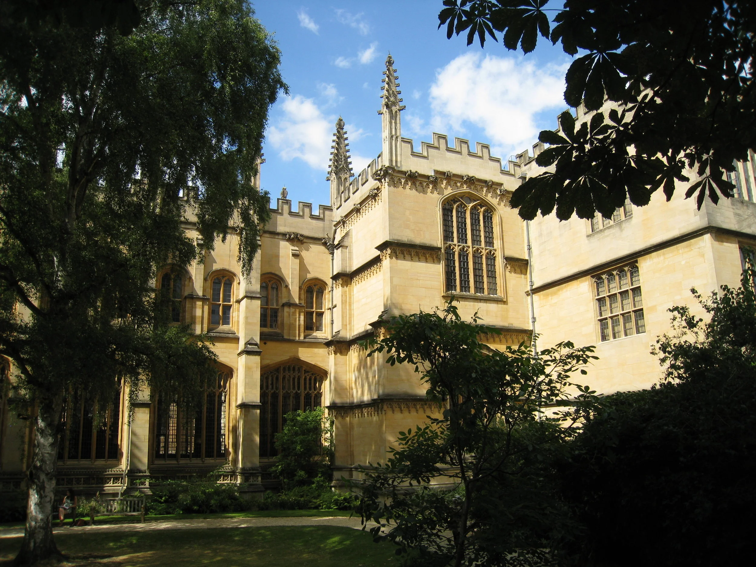  Exeter College--Grounds and dorms 