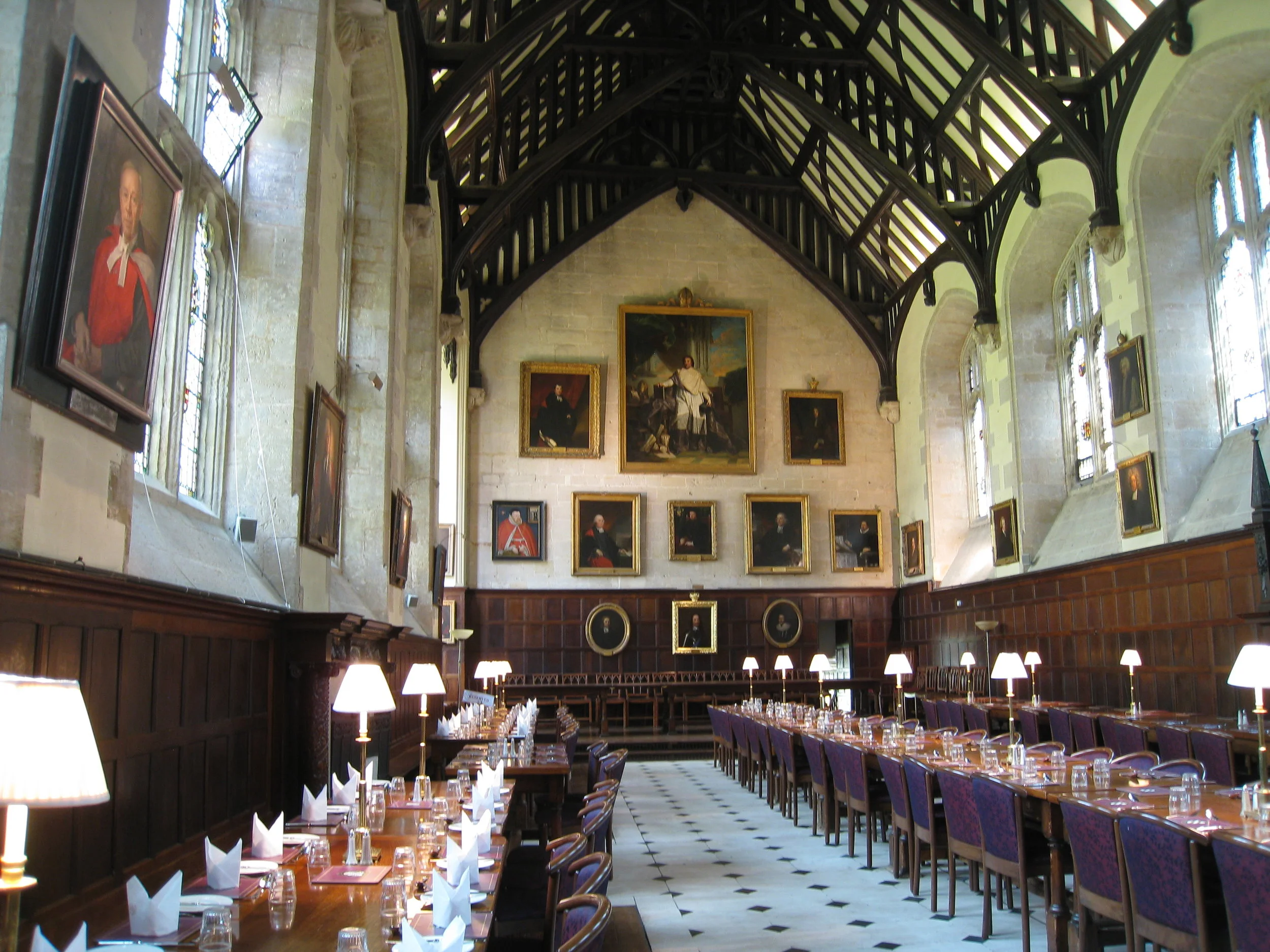  Exeter College--Grounds and chapel 