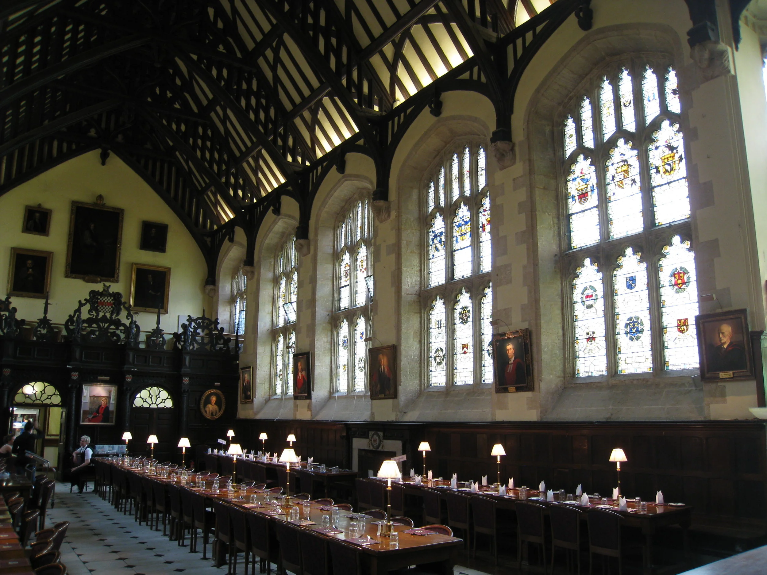  Exeter College--Dining Hall 