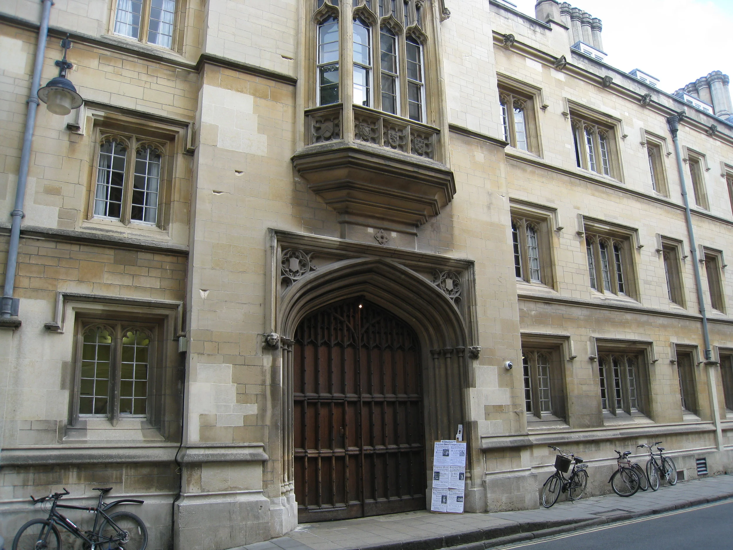 Exeter College--Outside entrance 