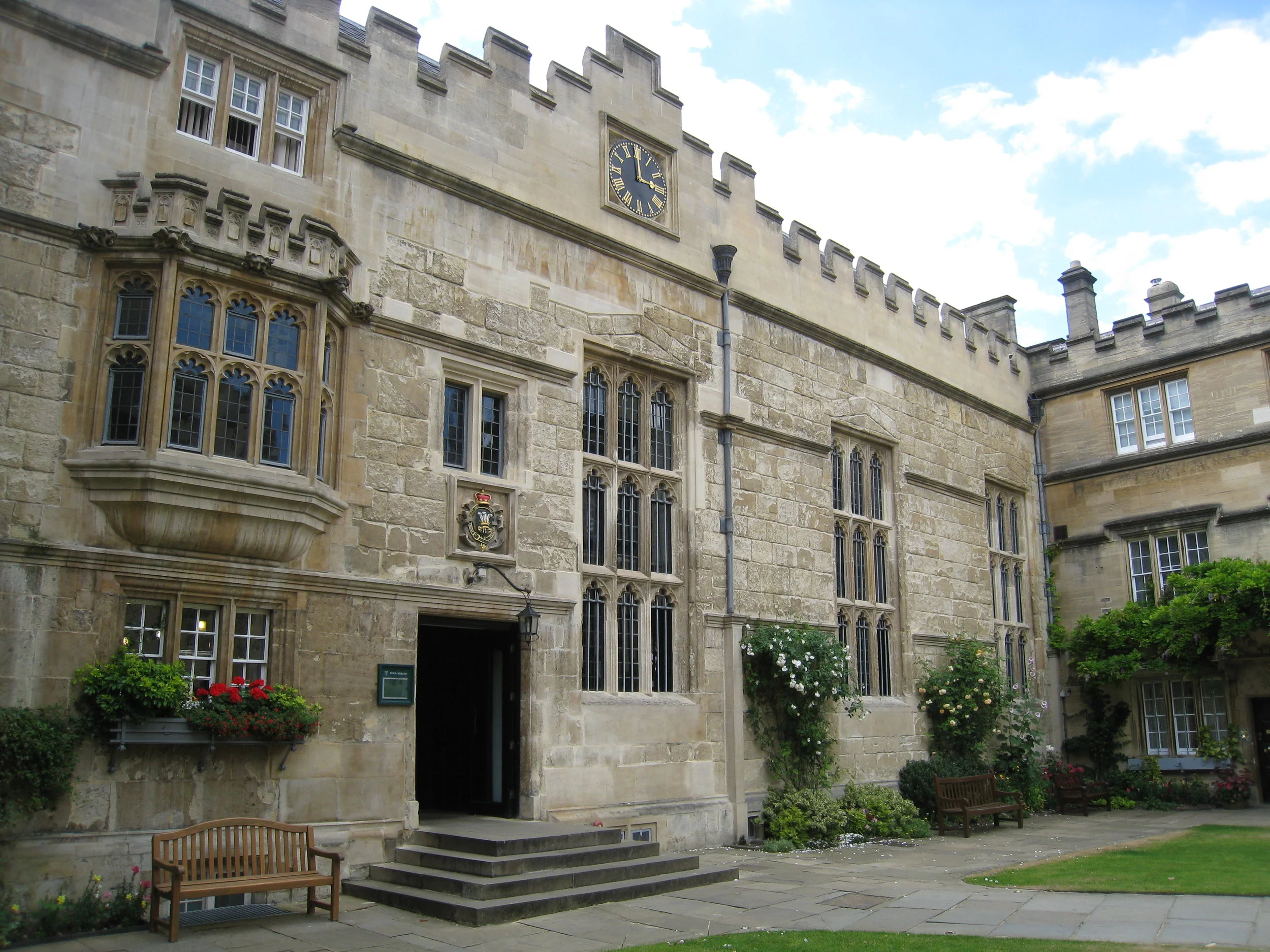  Jesus College--Quad and dorms 
