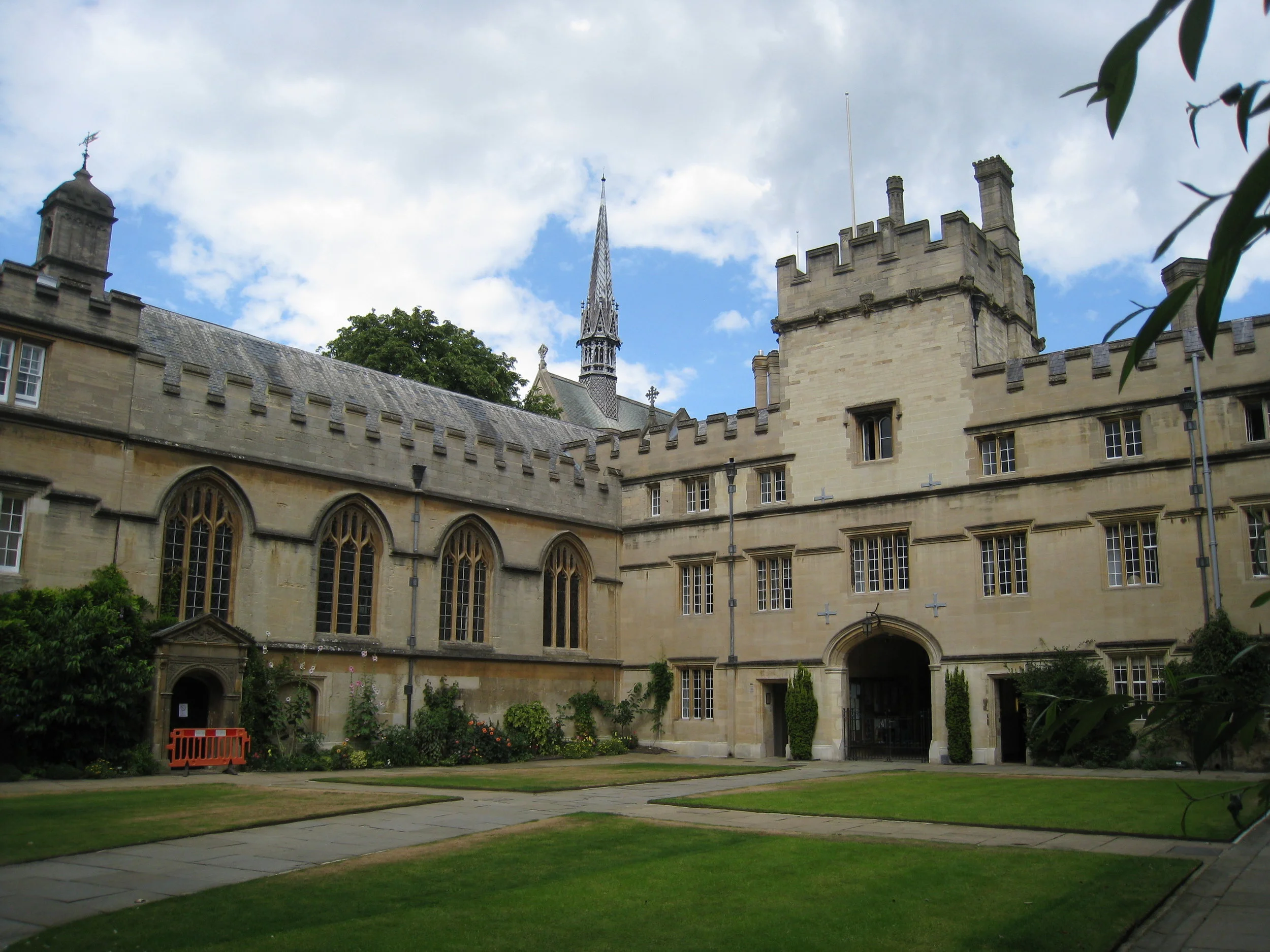  Jesus College--Quad and dorms 