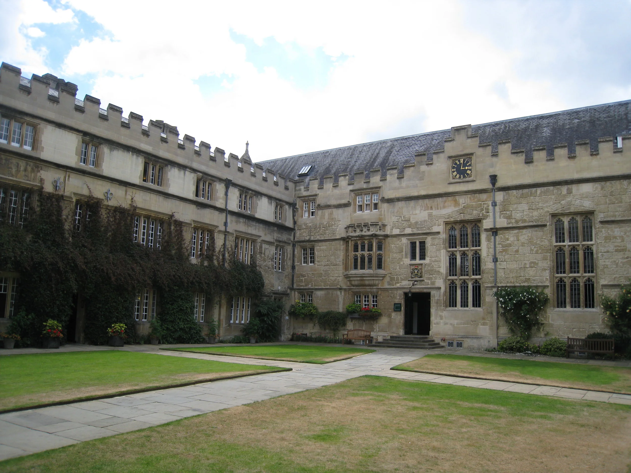  Jesus College--Quad and dorms 