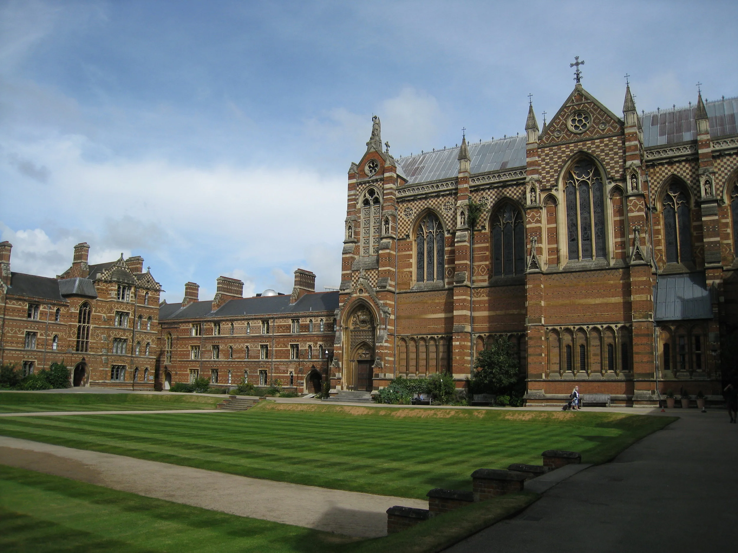  Keble College--Main Quad--Chapel 