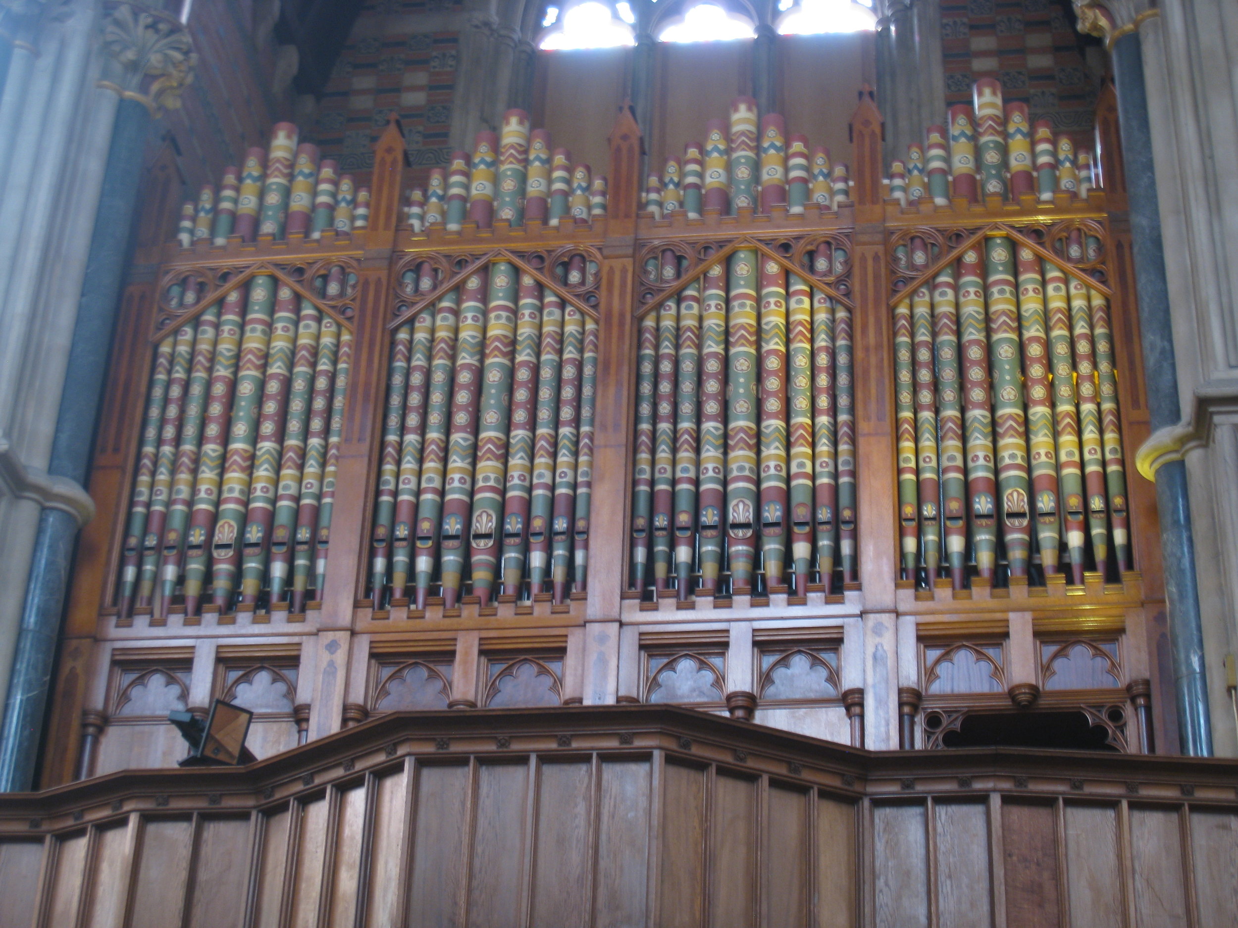  Keble College--Chapel organ 