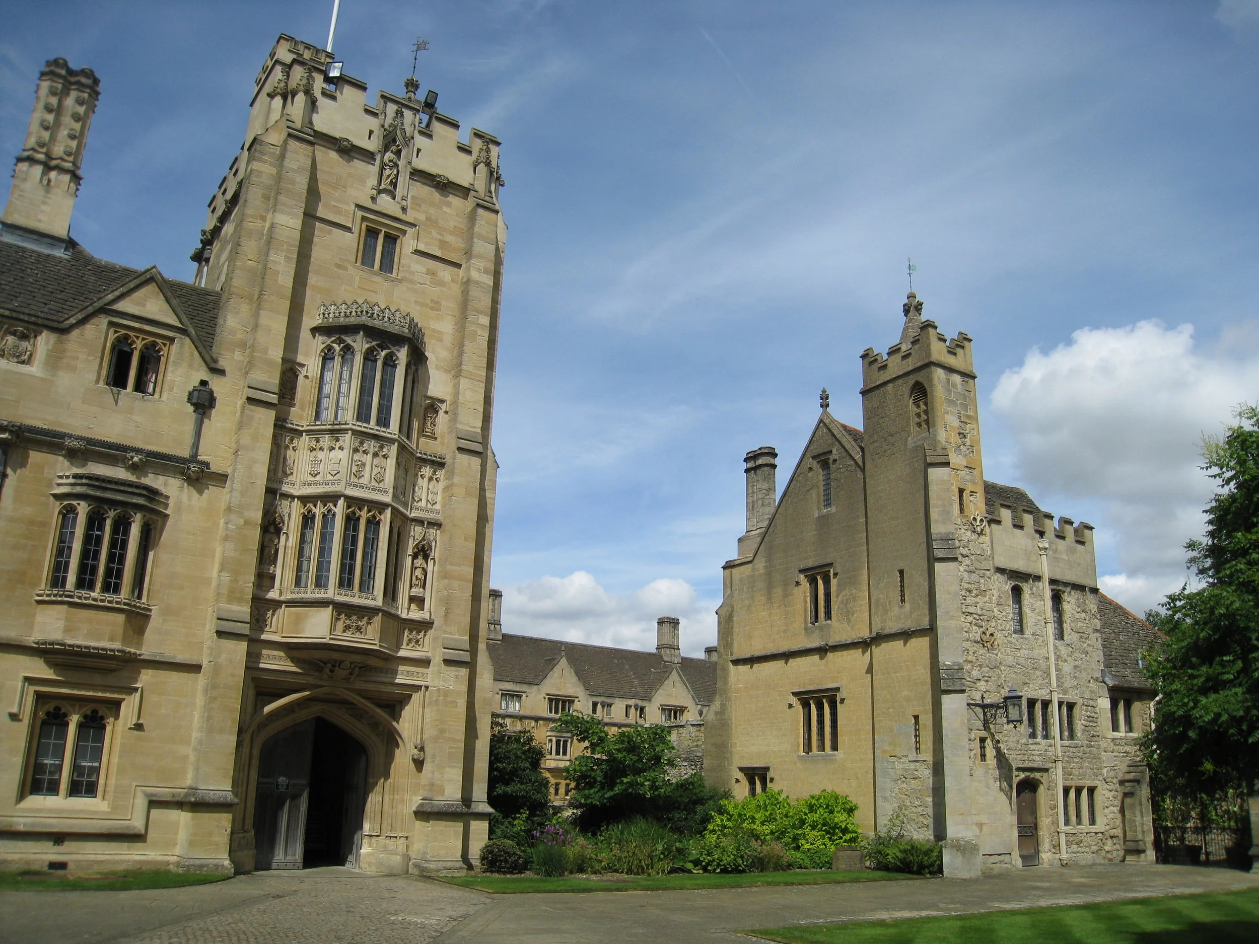  Magdalen College--Quad and ground 