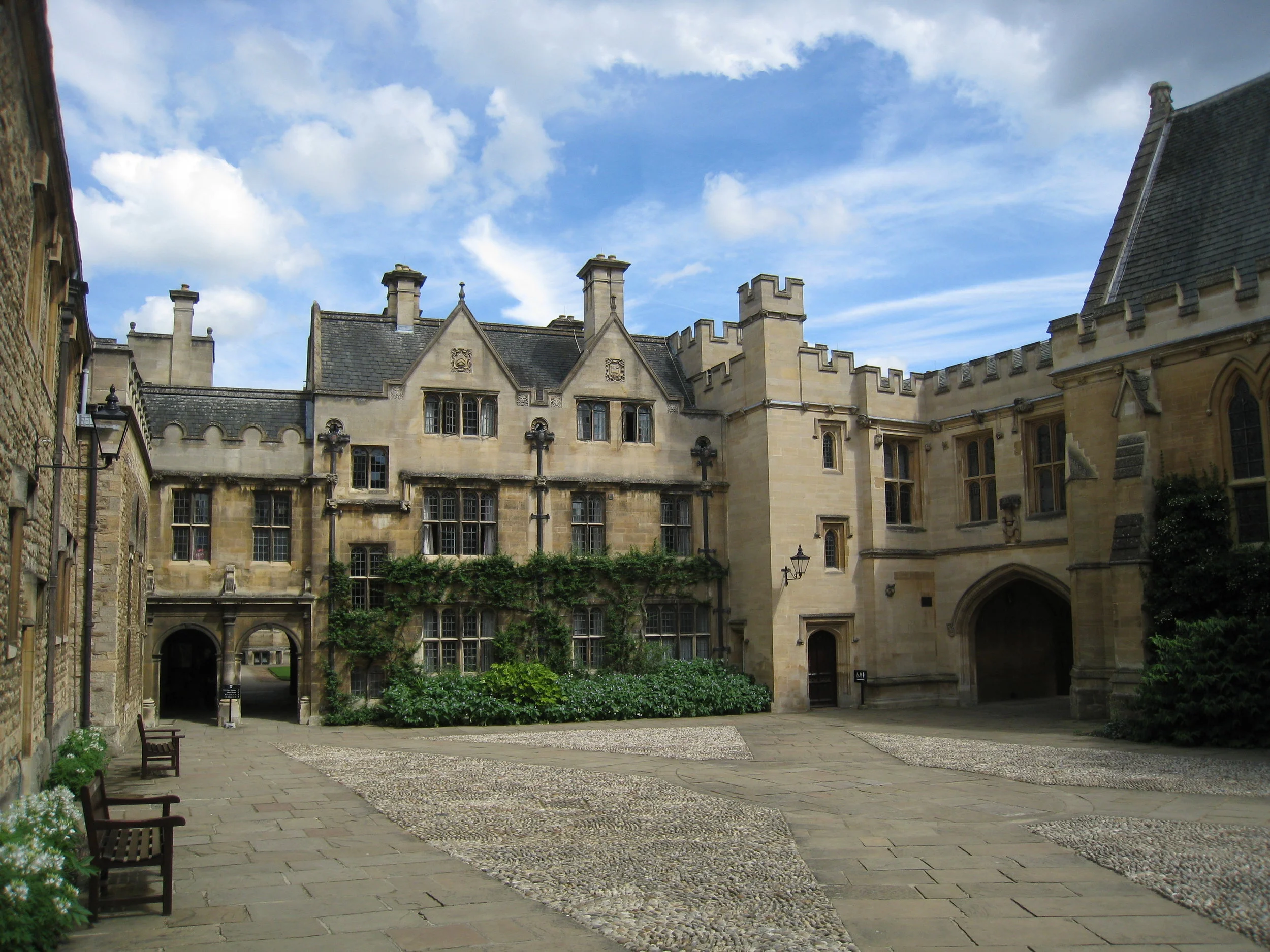  Merton College--Quad 