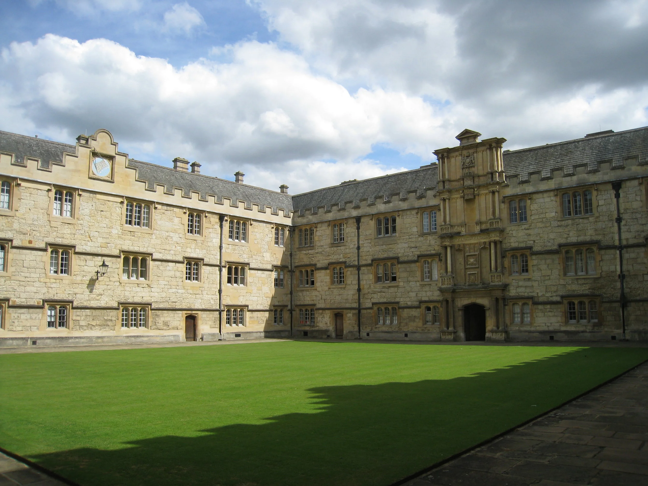  Merton College--Quad 