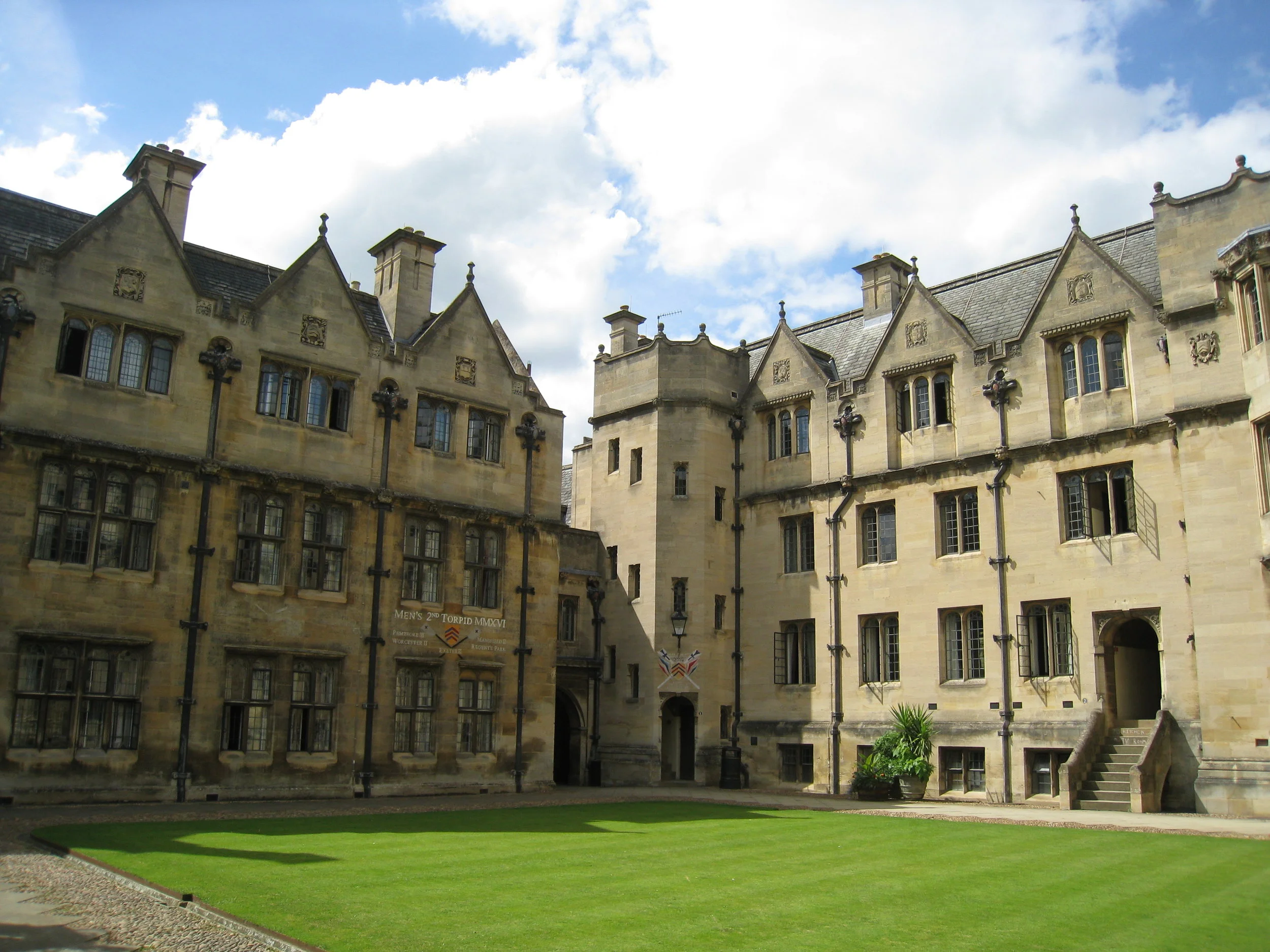  Merton College--Quad 