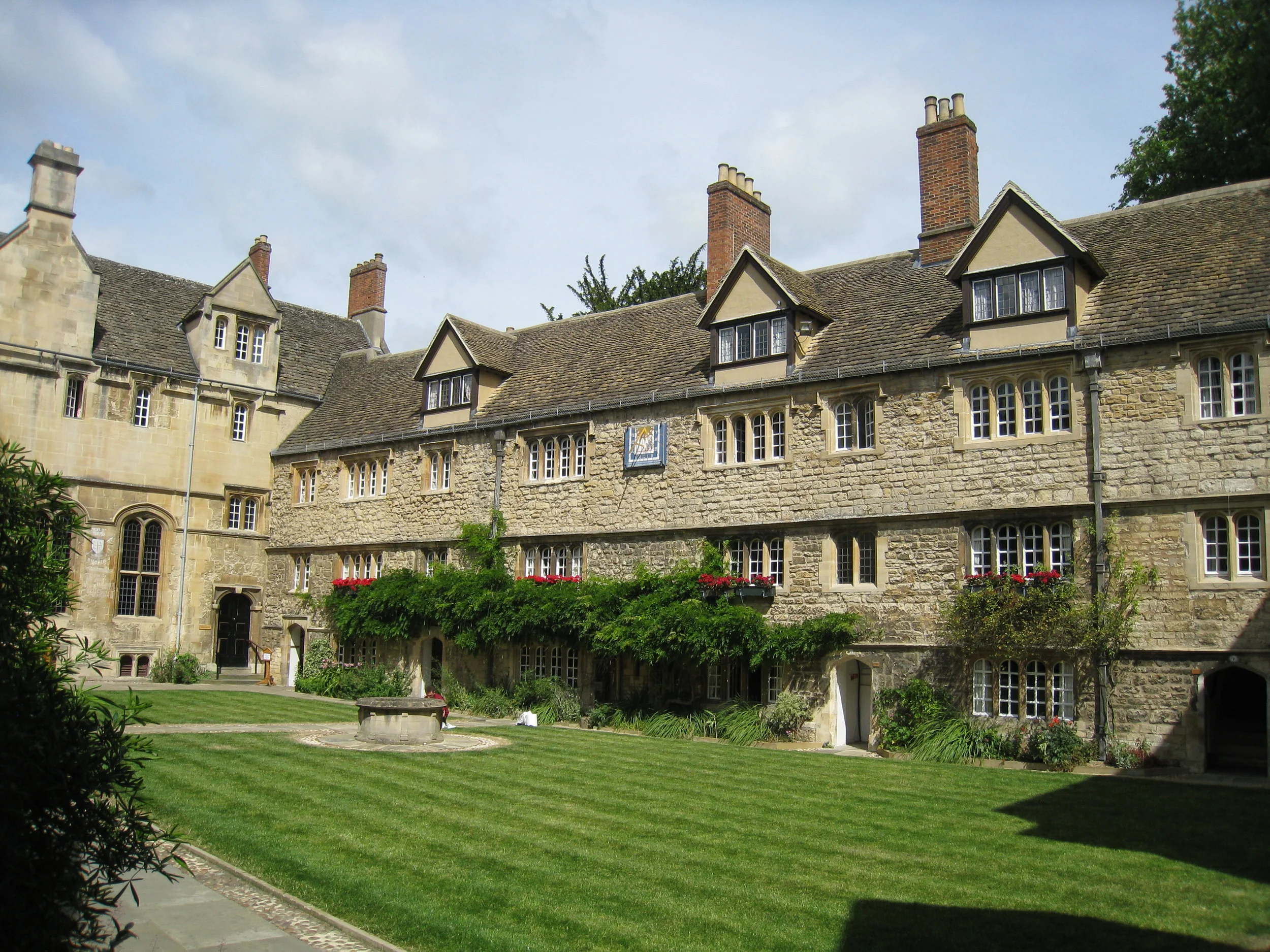  St. Edmond's Hall--Quad 