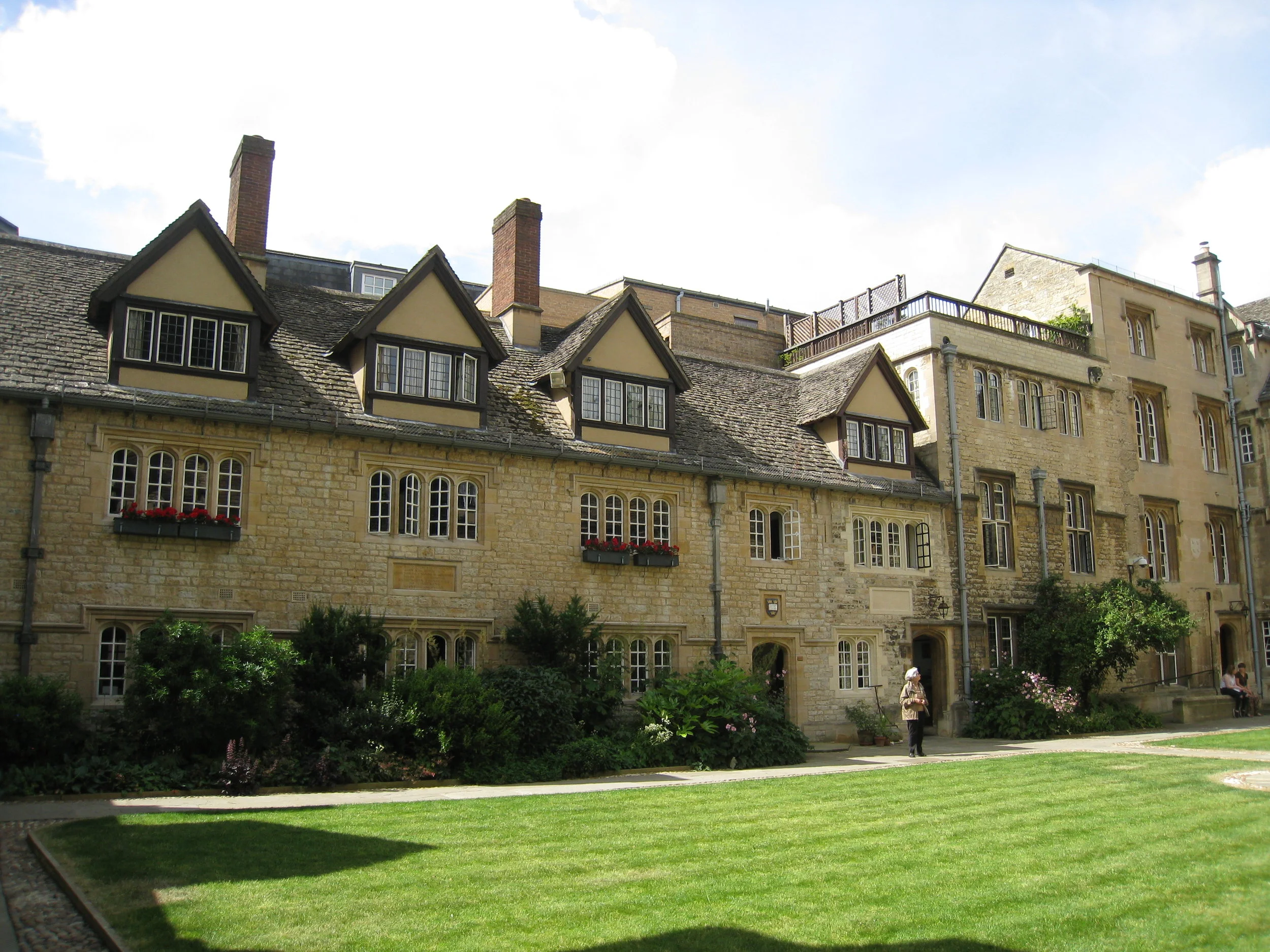  St. Edmond's Hall--Quad 