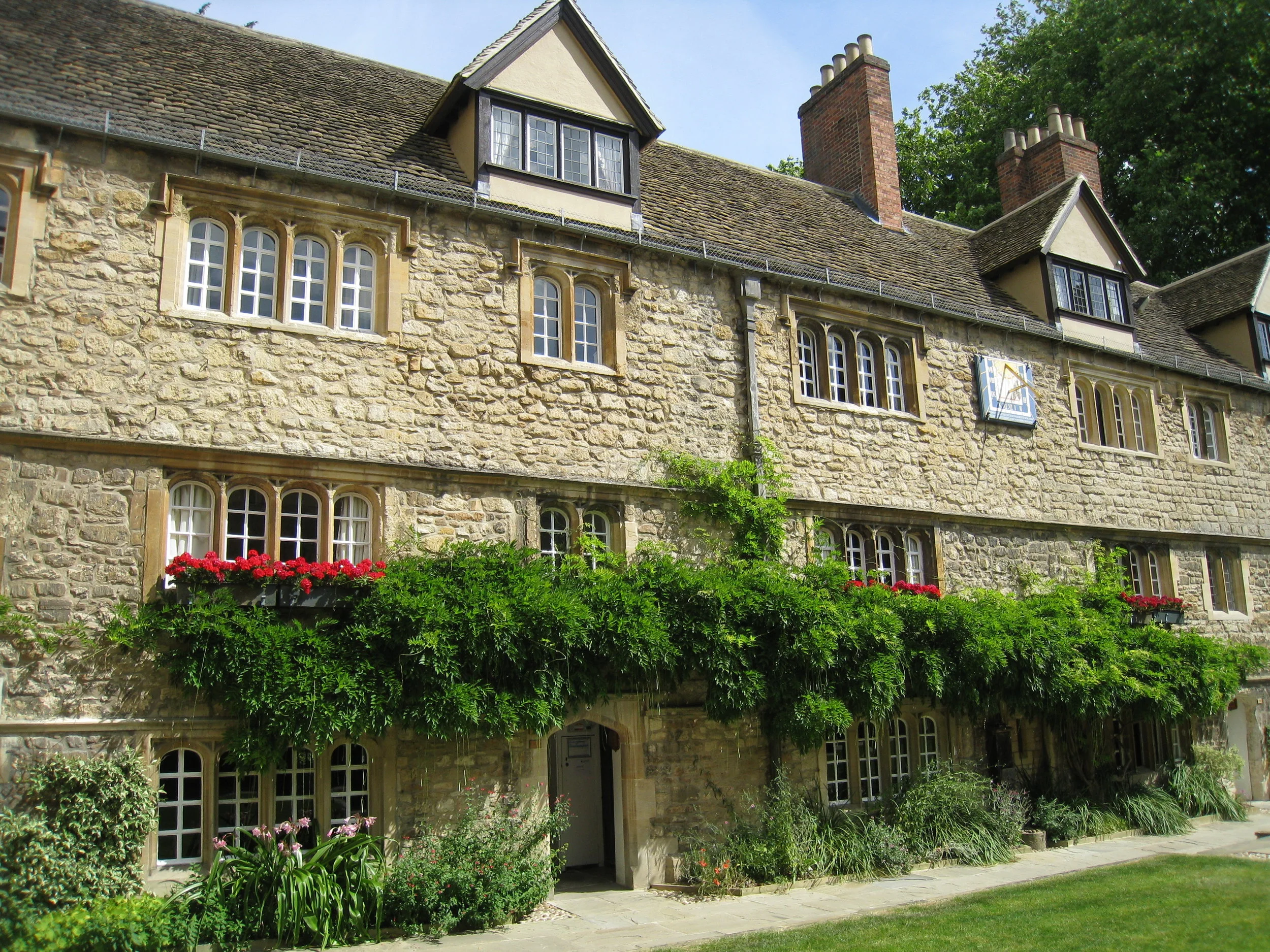  St. Edmond's Hall--Quad 