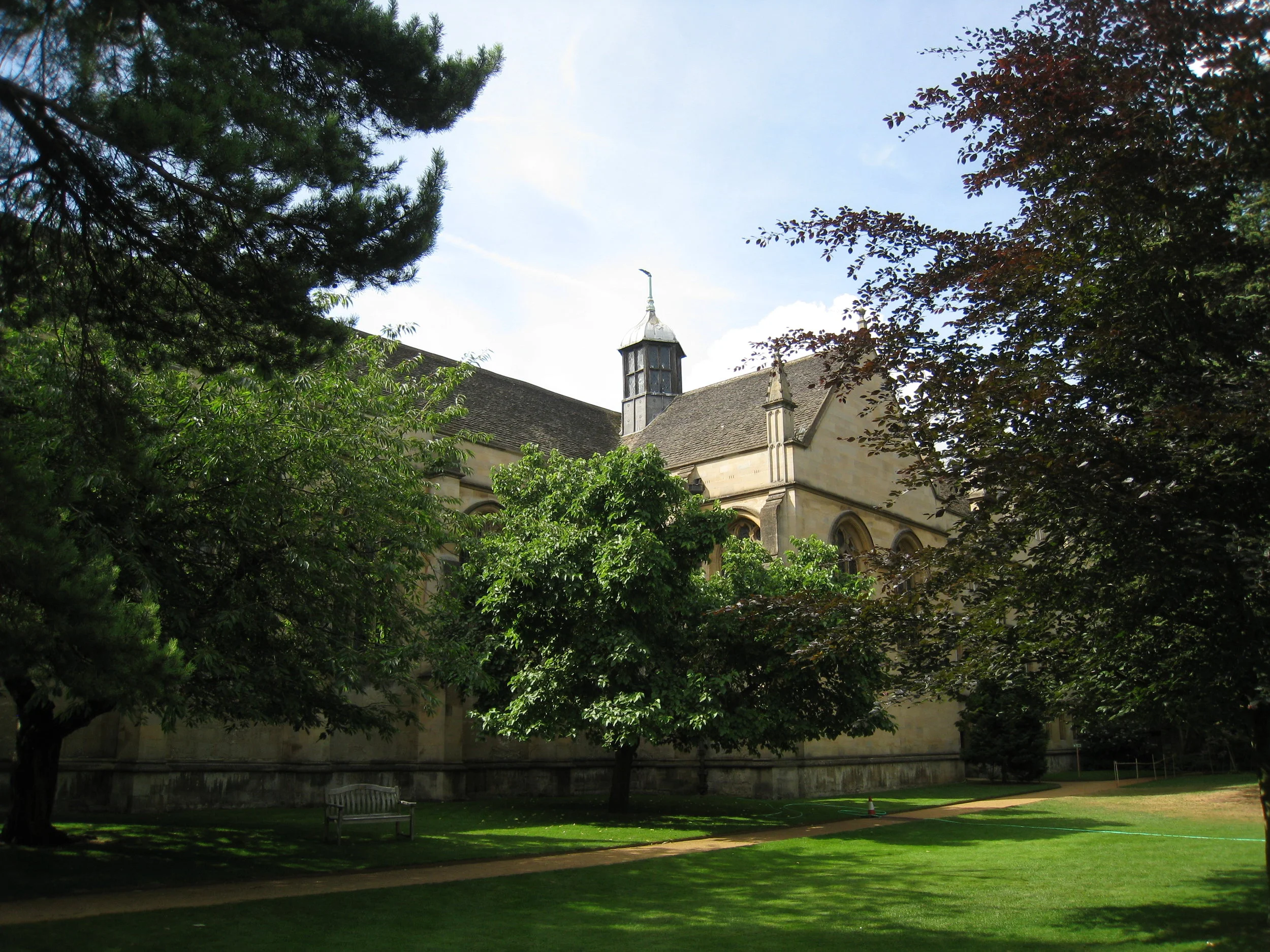  Wadham College--Chapel exterior 