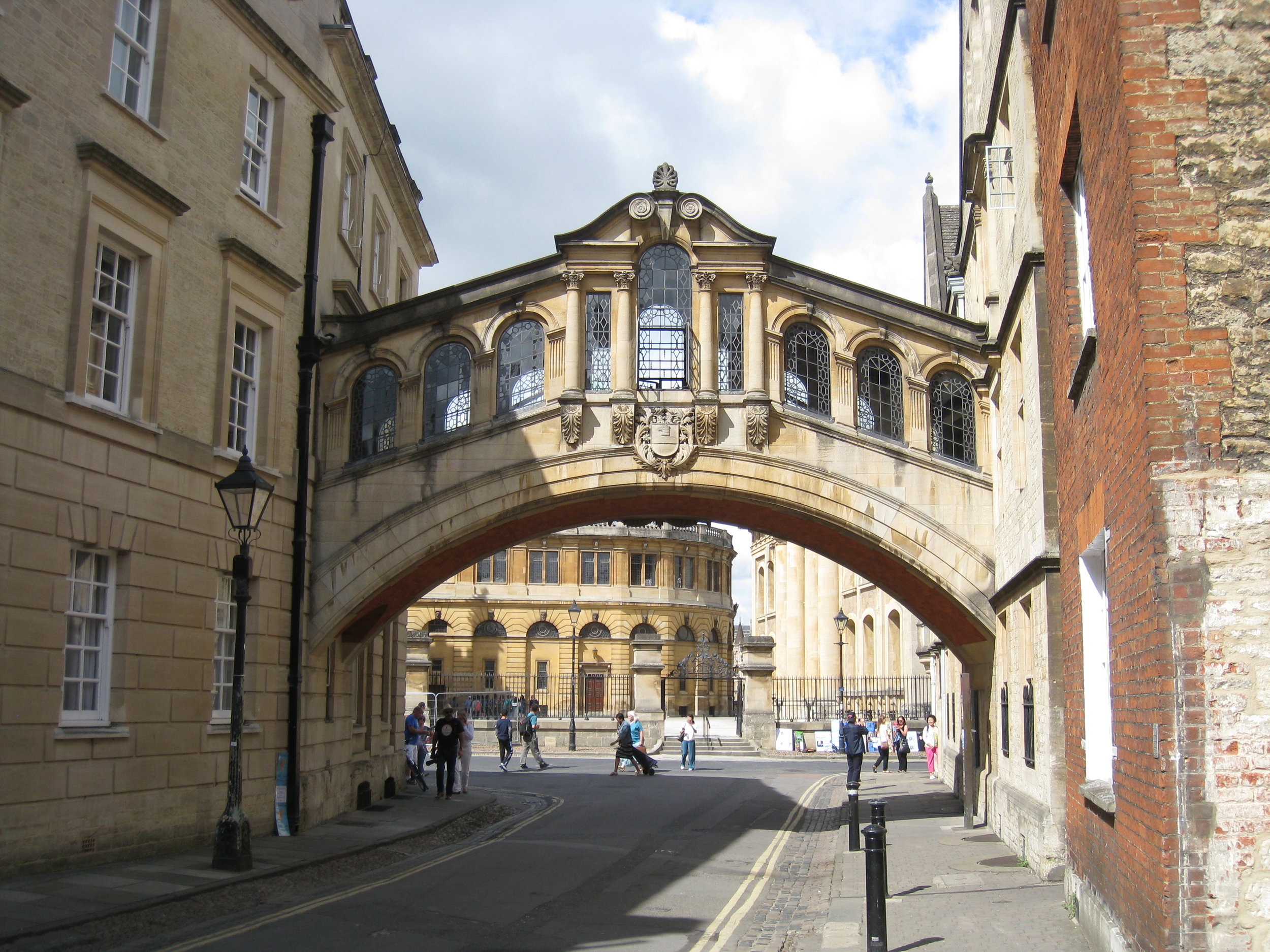  Oxford 2016--New College Lane with Italianate Arch 