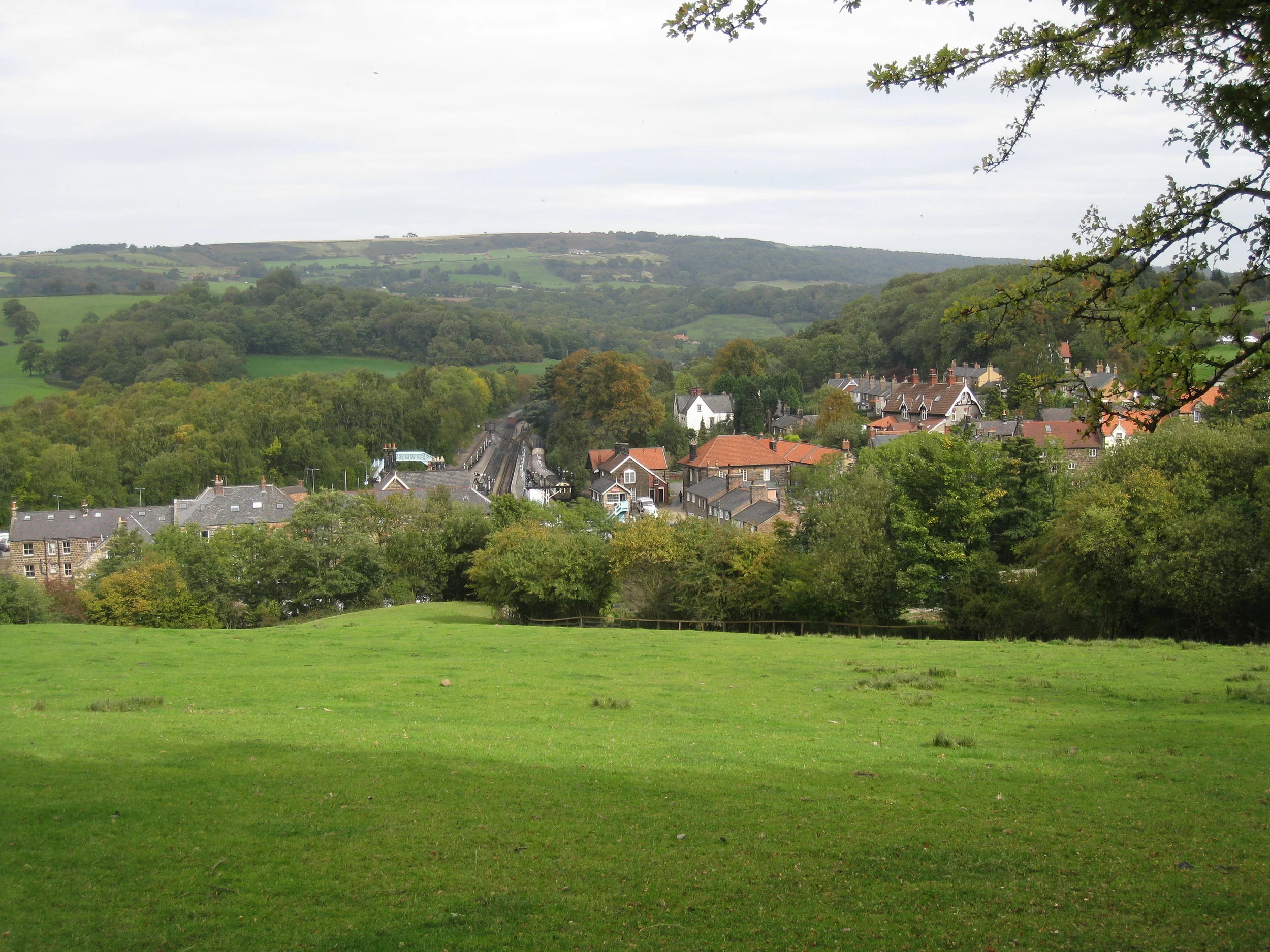 Grosmont--From above 