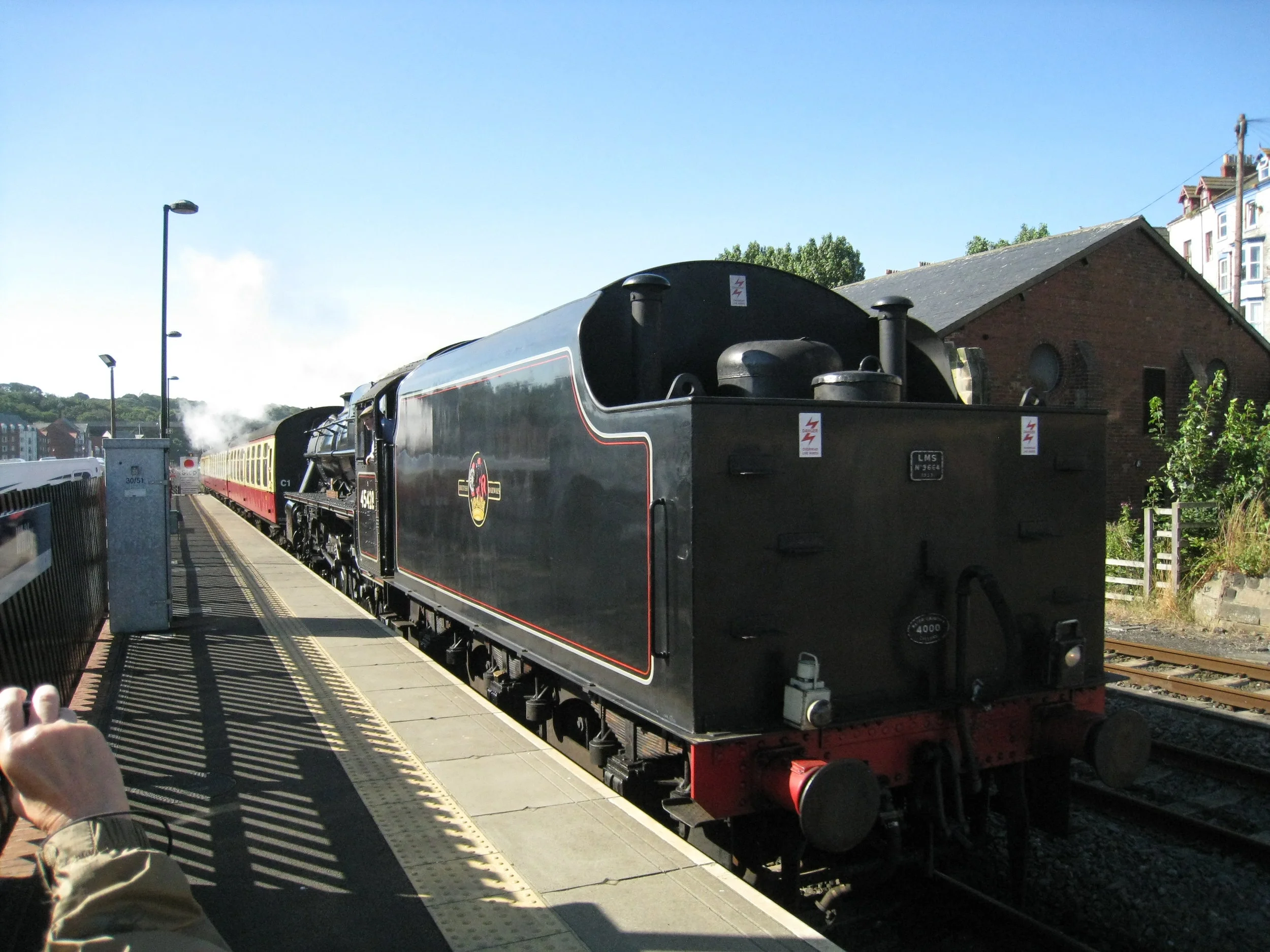  North Yorkshire Moors Railway--Whitby Station 