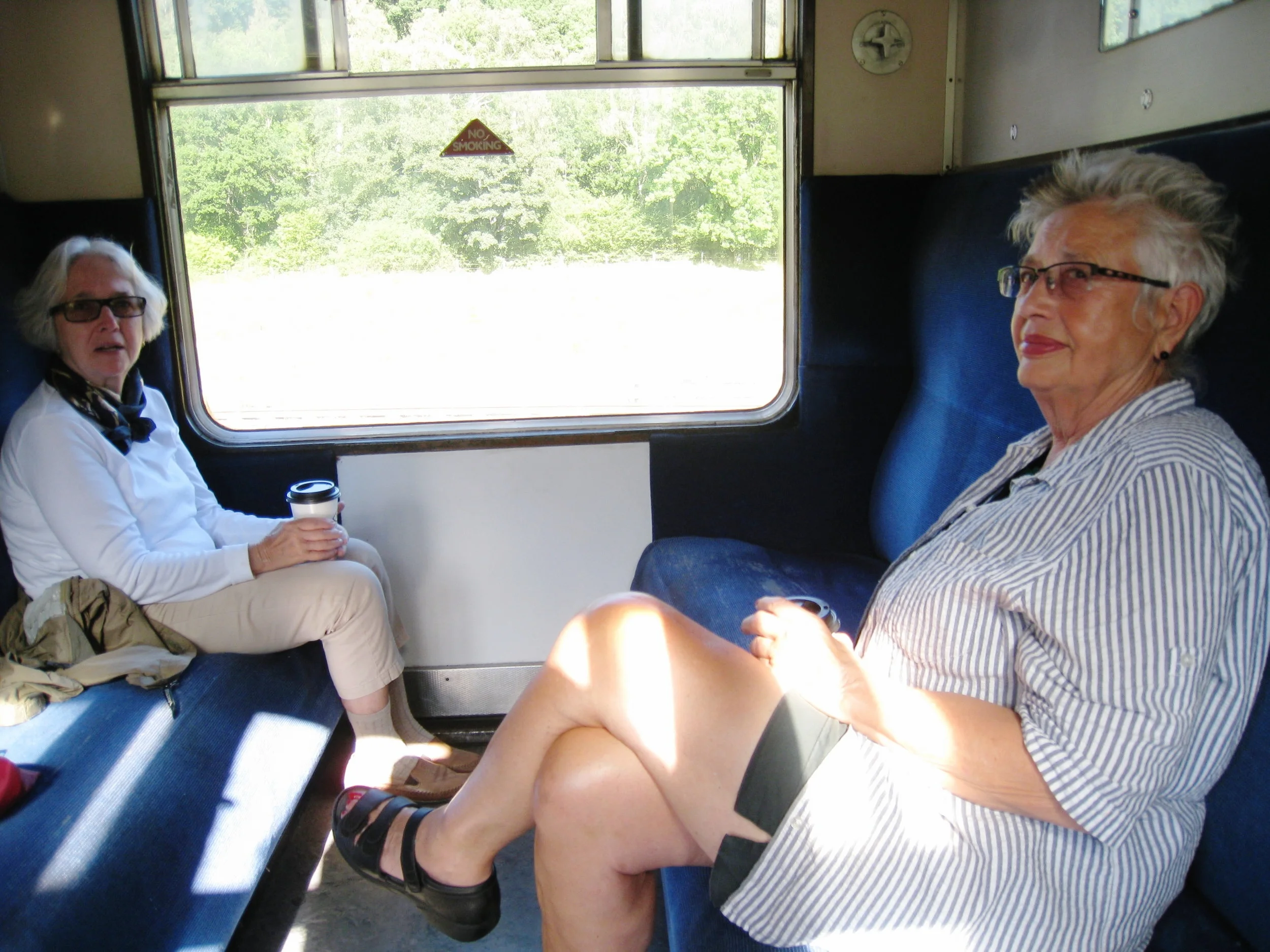  North Yorkshire Moors Railway--The Eric Treacy Locomotive--Carrol Benner Kindel and Maggie Hall 