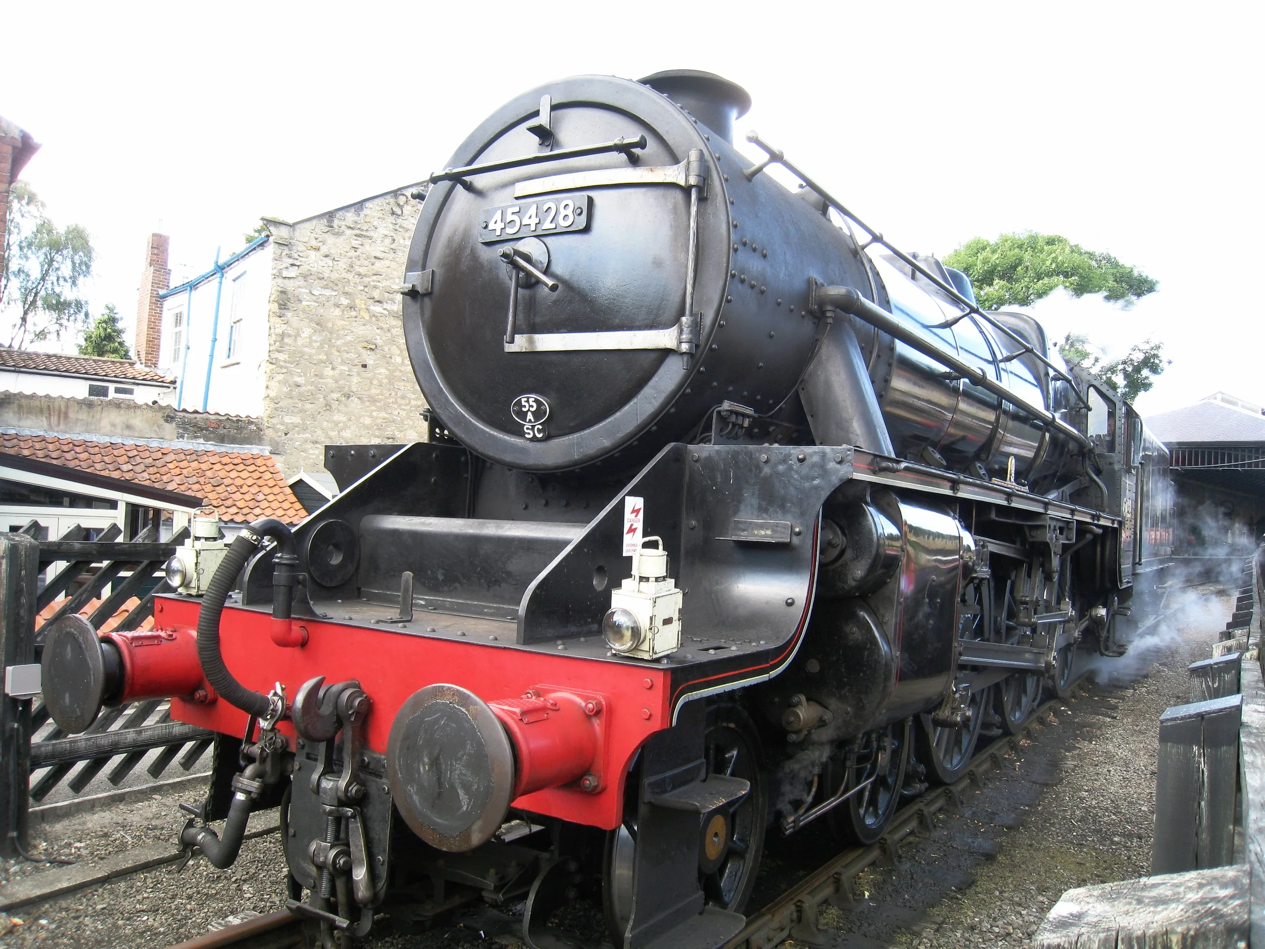  North Yorkshire Moors Railway--The Eric Treacy Locomotive--Pickering Station 