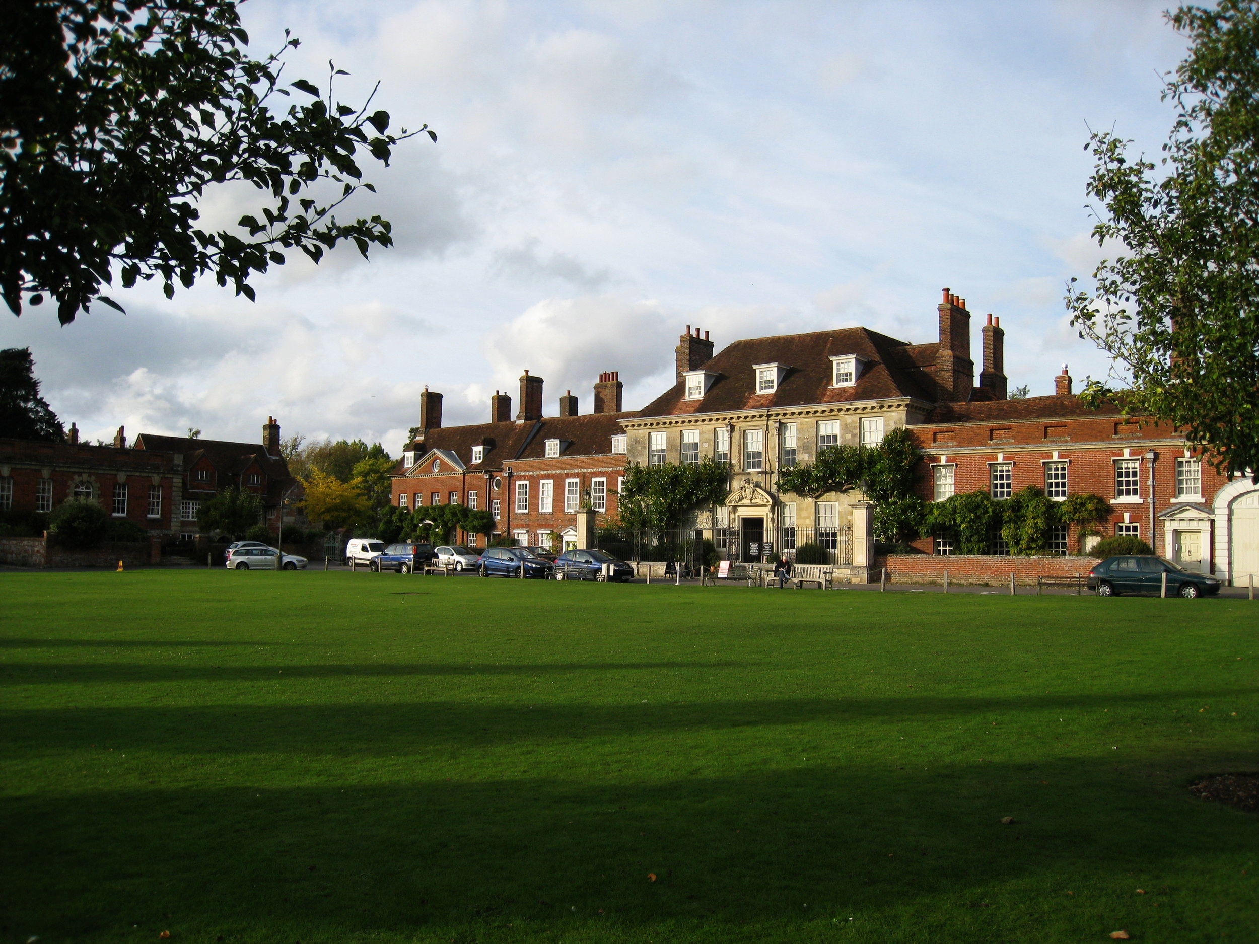  Salisbury--The Cathedral close 