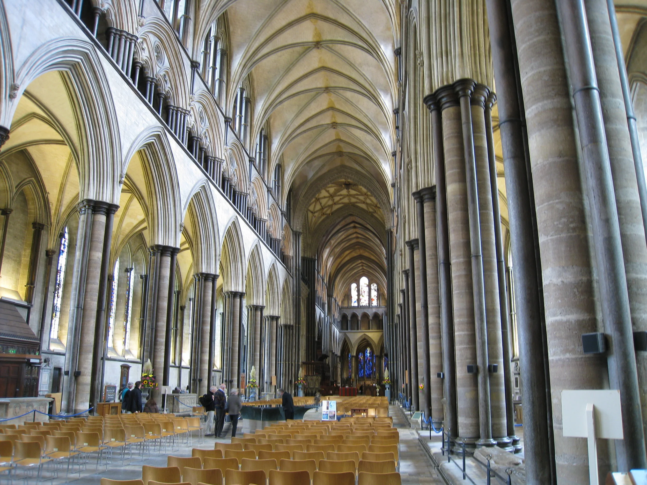  Salisbury--Inside the Cathedral 