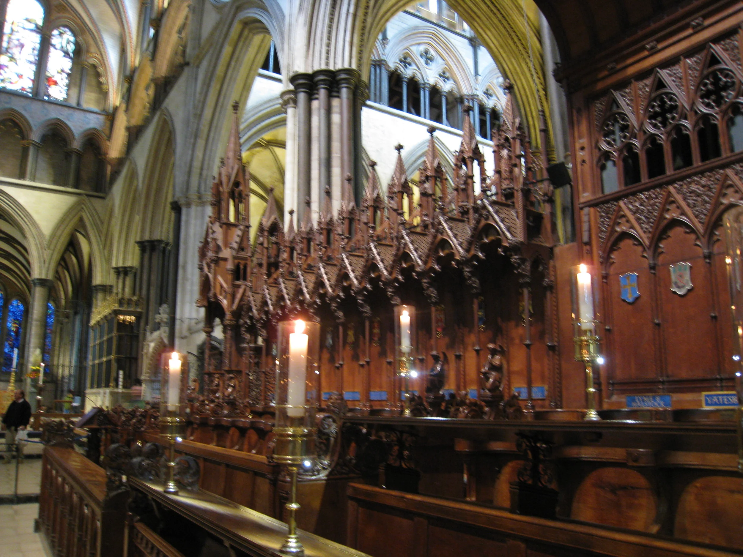 Salisbury--Inside the Cathedral 