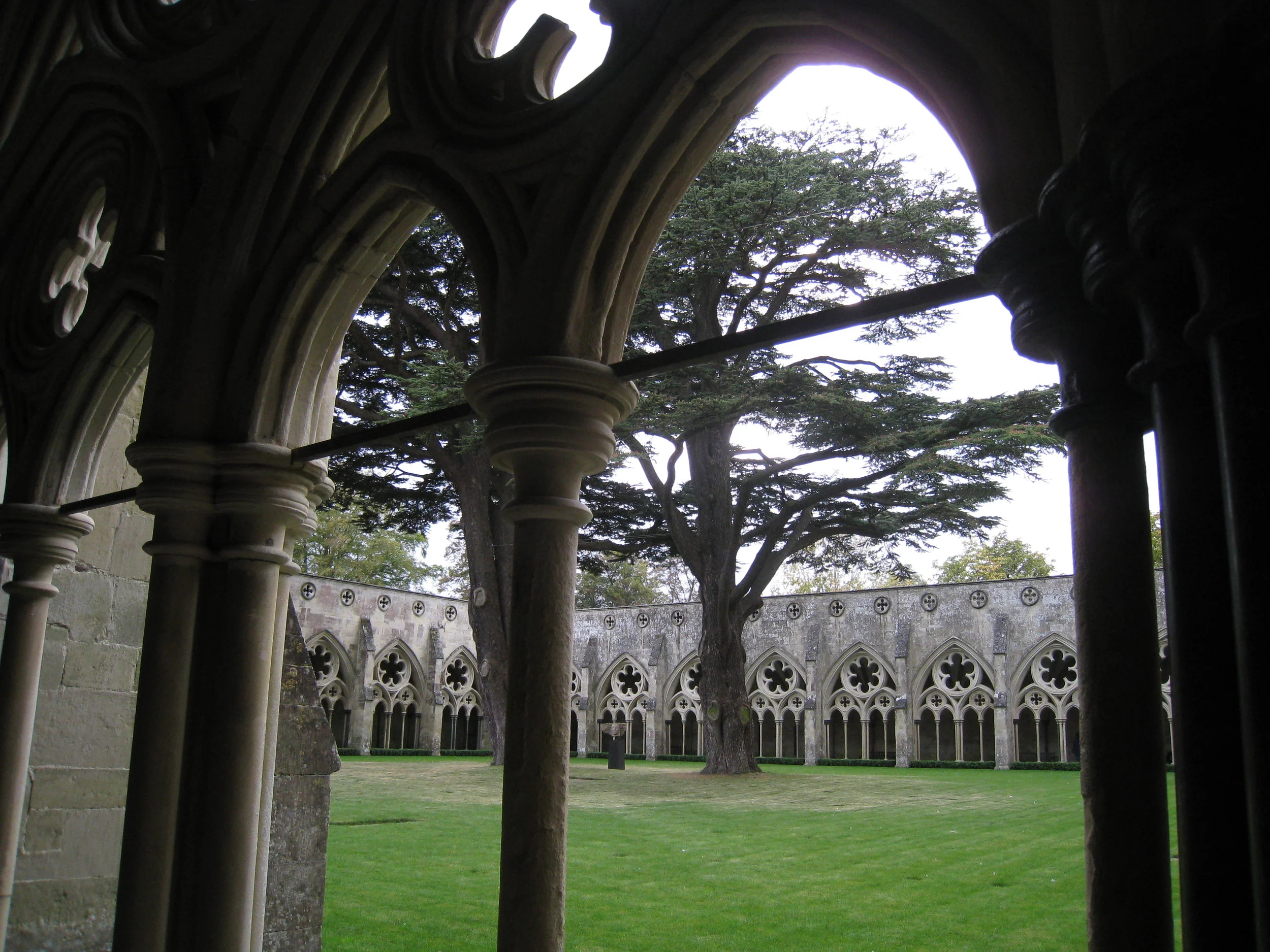  Salisbury--The Cathedral grounds 