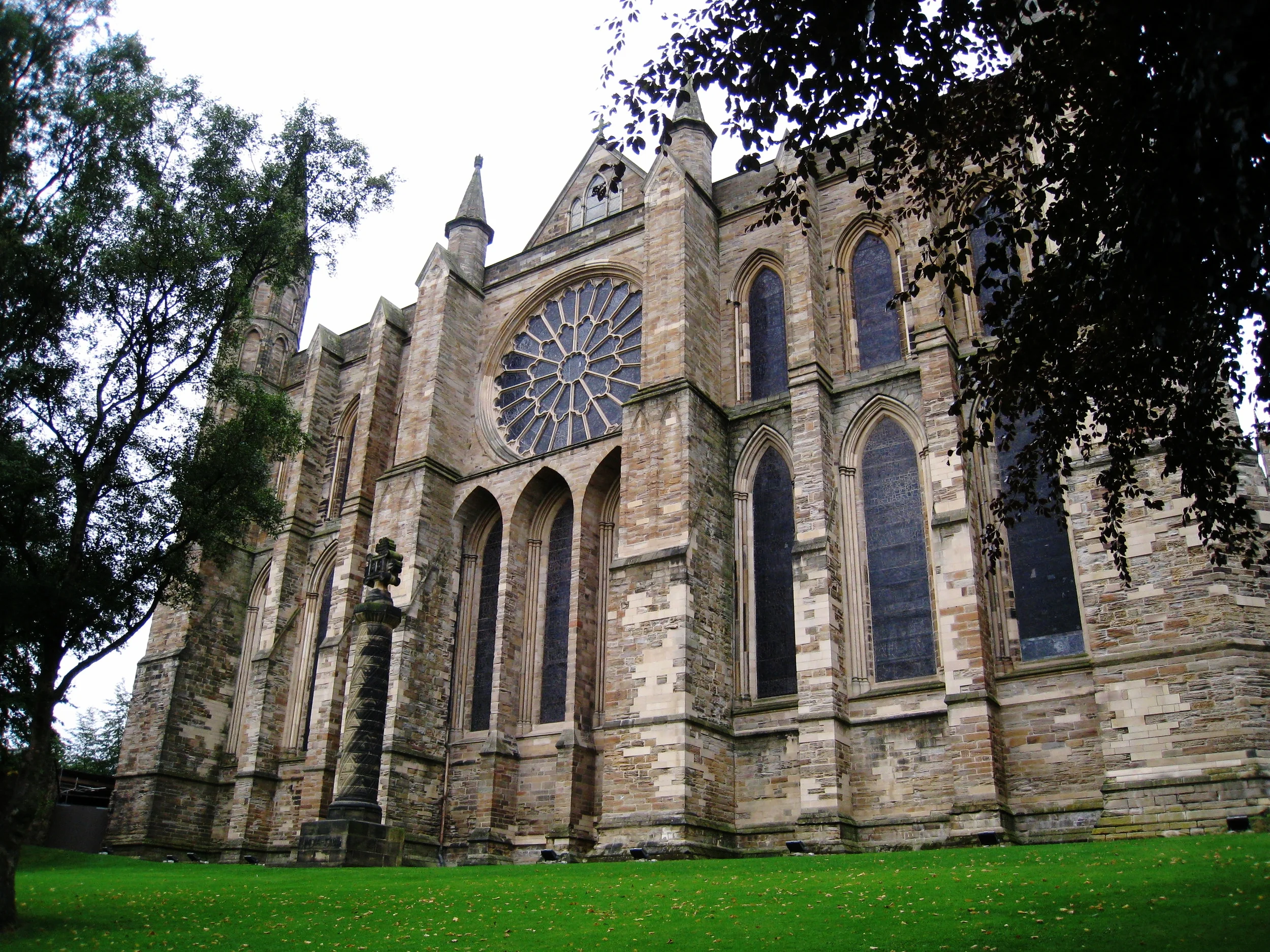  Durham--Cathedral exterior 