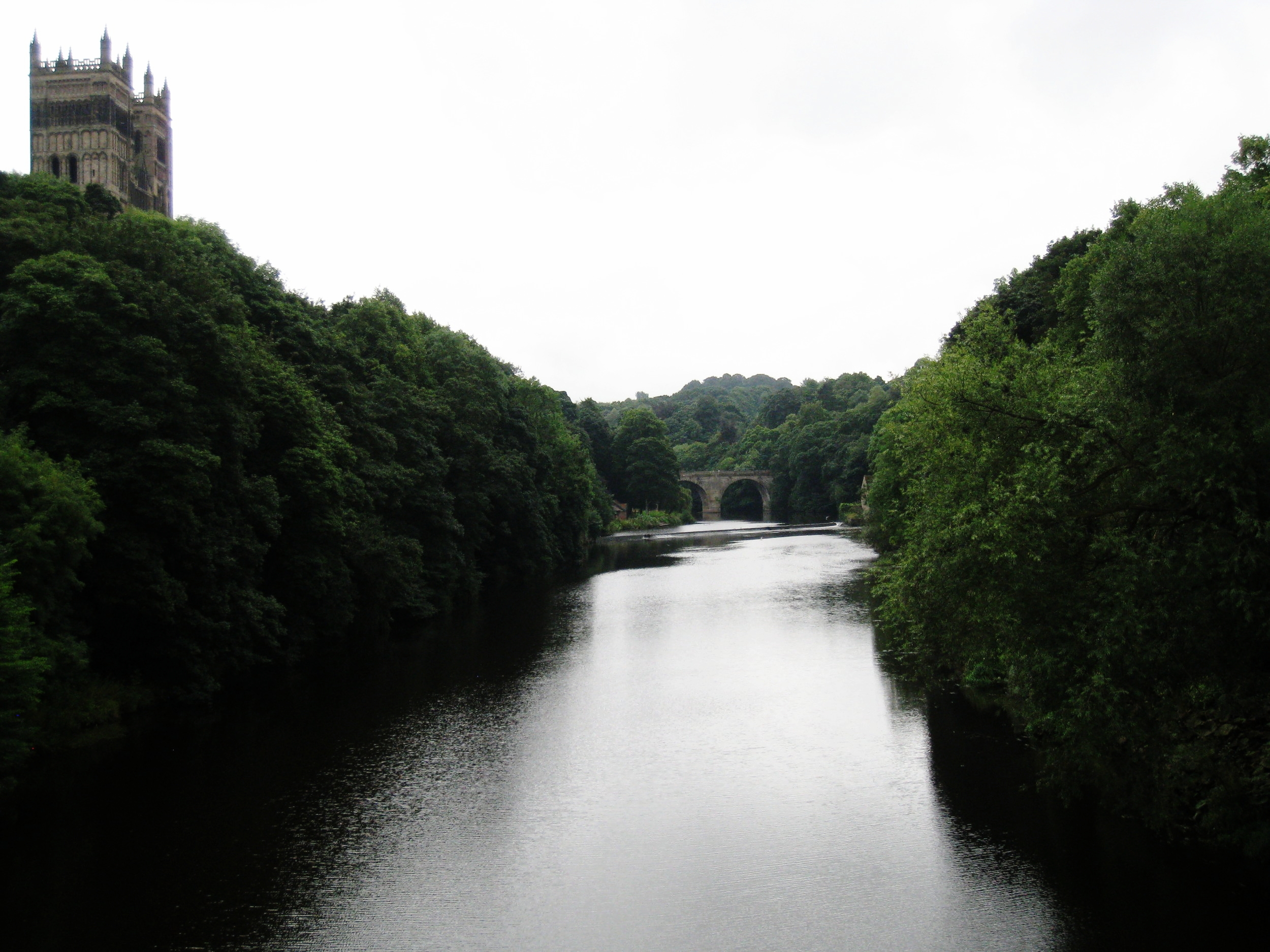  Durham--Wear River and Cathedral 