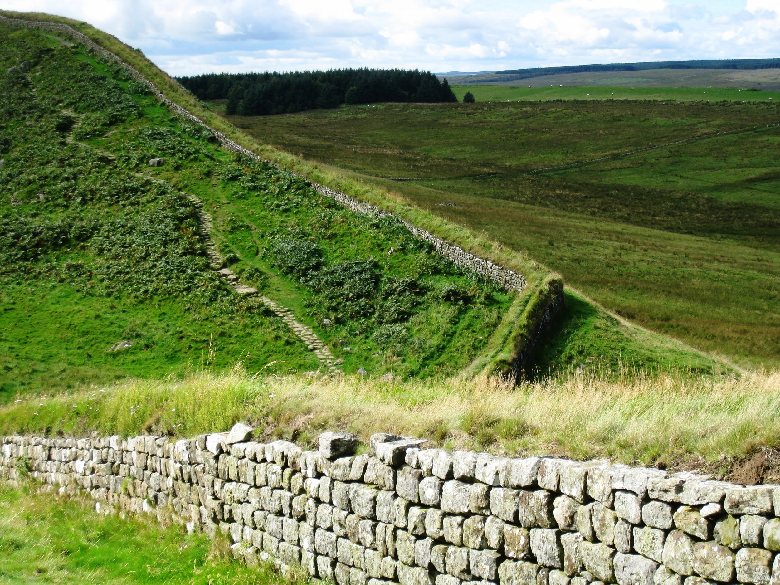  Hadrian's Wall--The Wall 