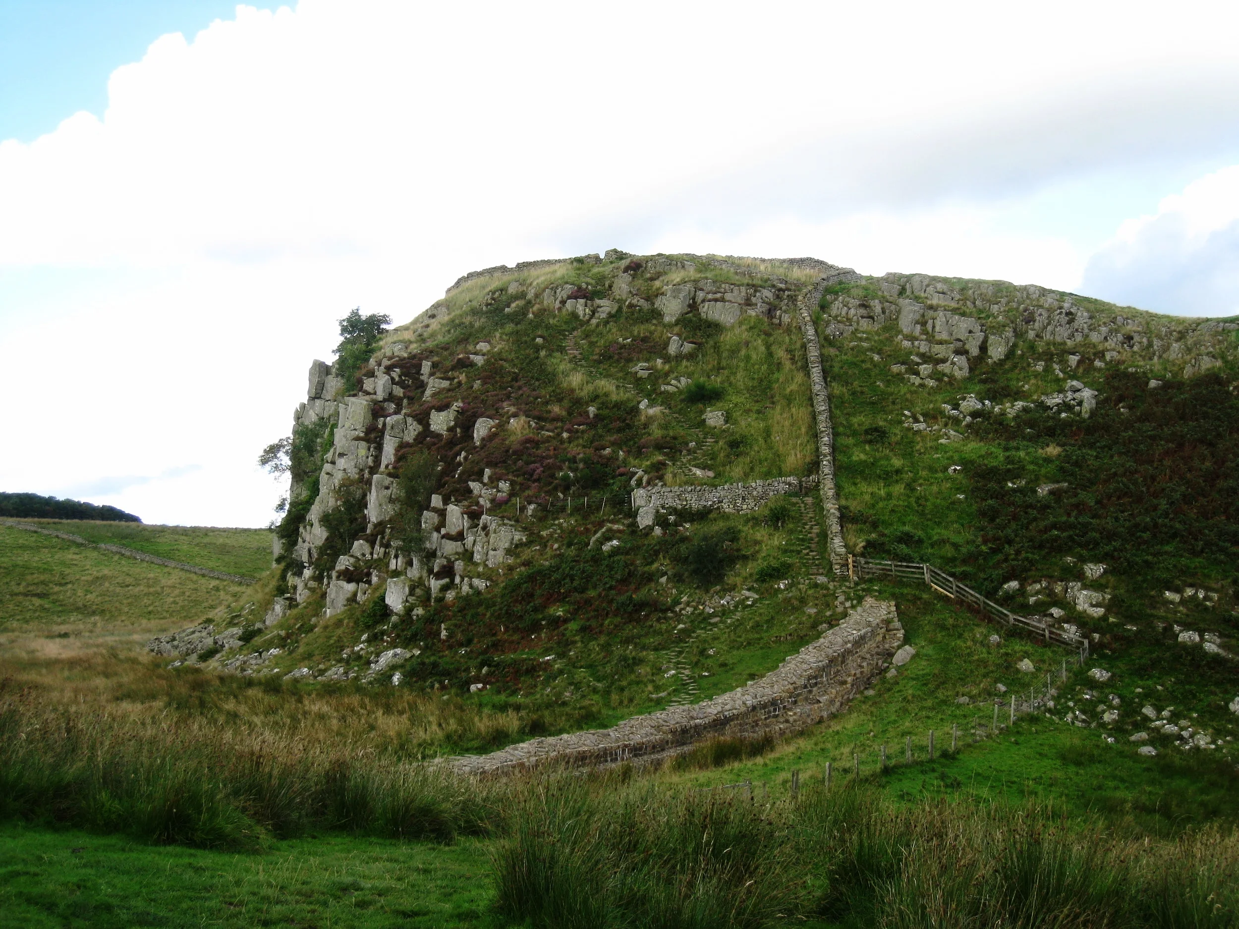  Hadrian's Wall--At the Steel Rig 