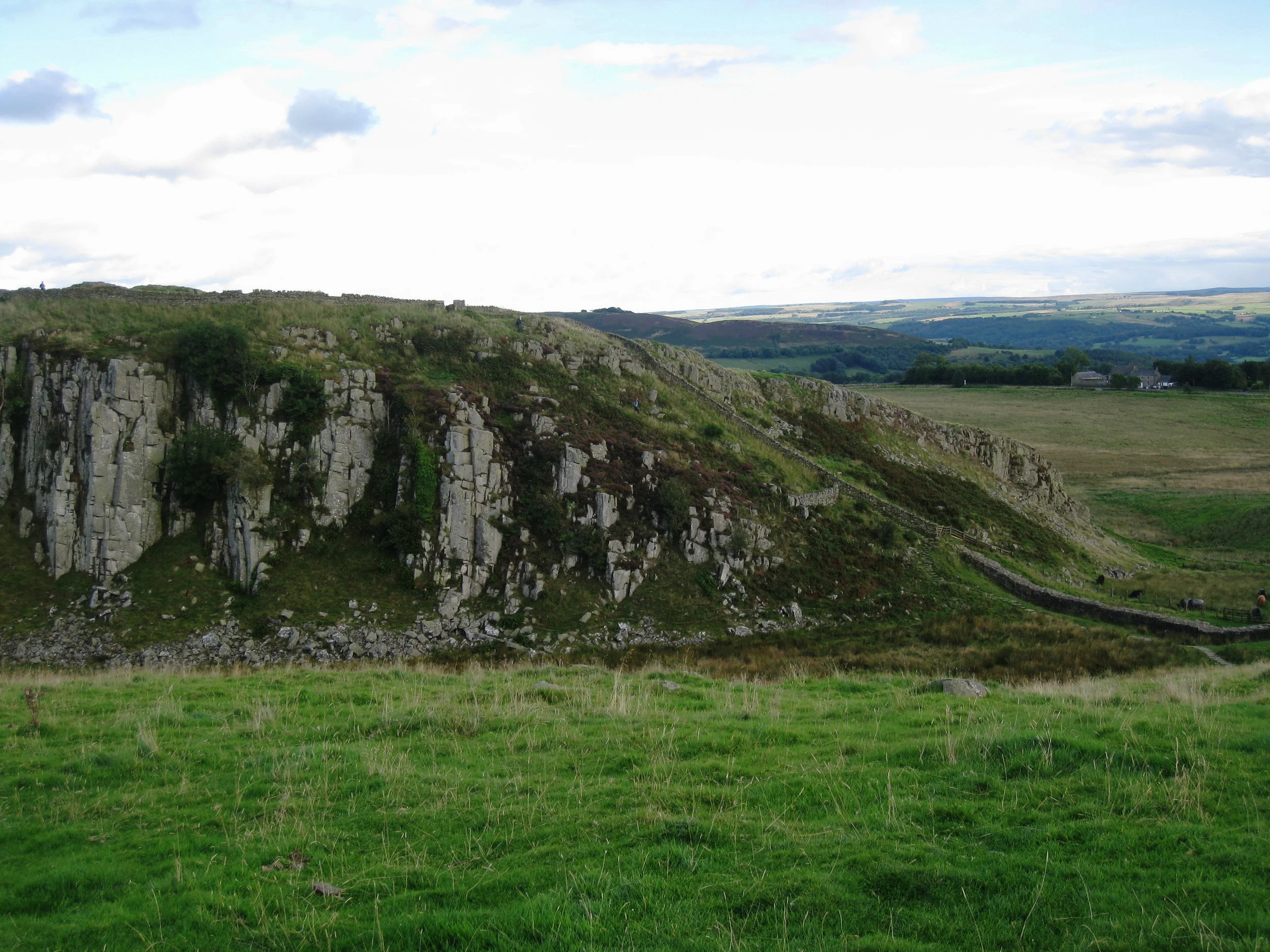  Hadrian's Wall--At the Steel Rig 