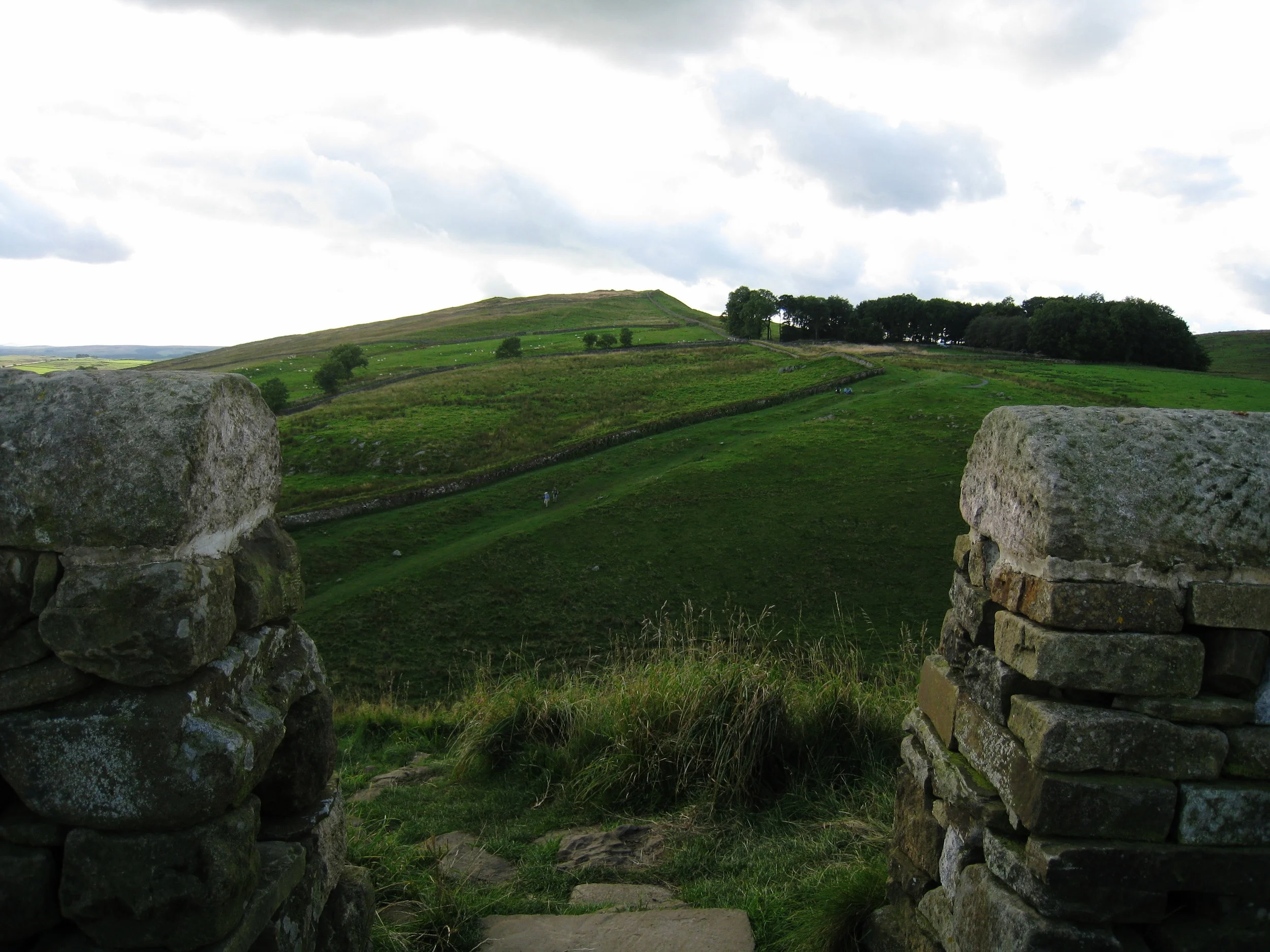  Hadrian's Wall--At the Steel Rig 