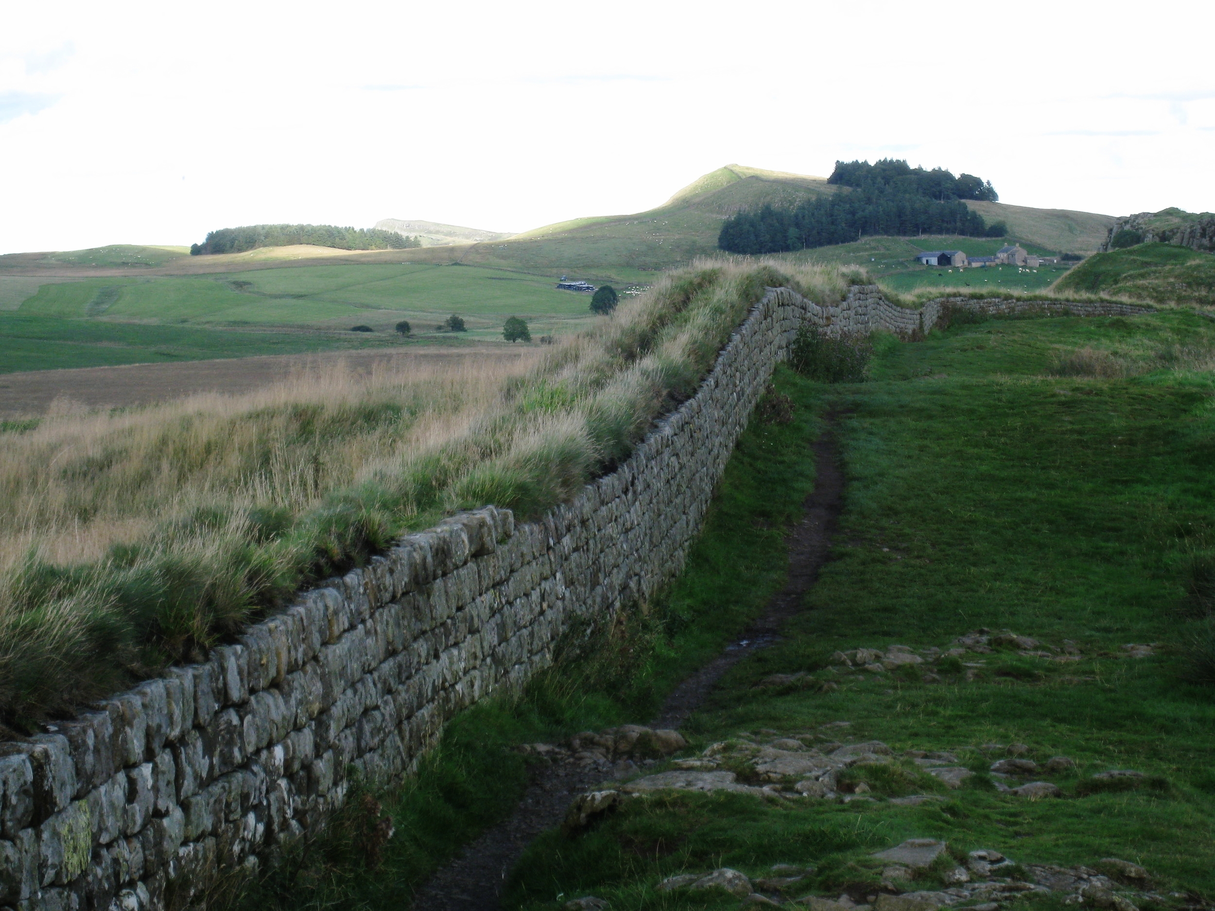 Hadrian's Wall--At the Steel Rig 