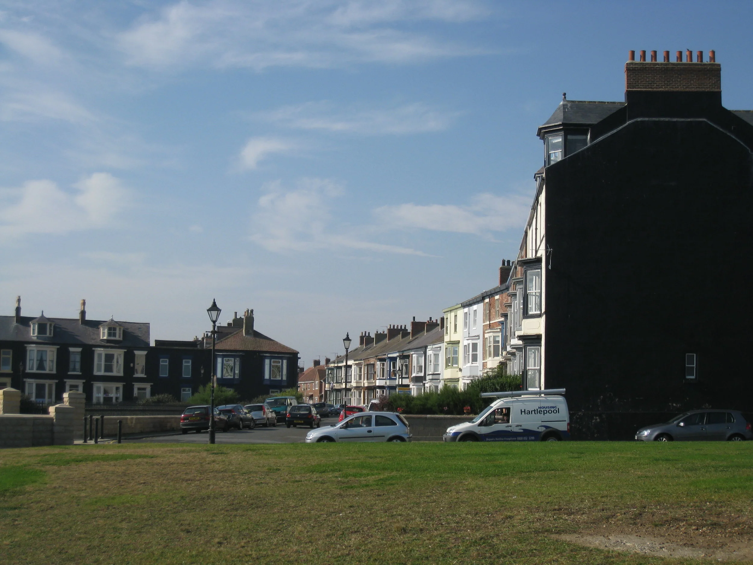  Hartlepool--The Headlands (seaward side painted with tar for protection) 