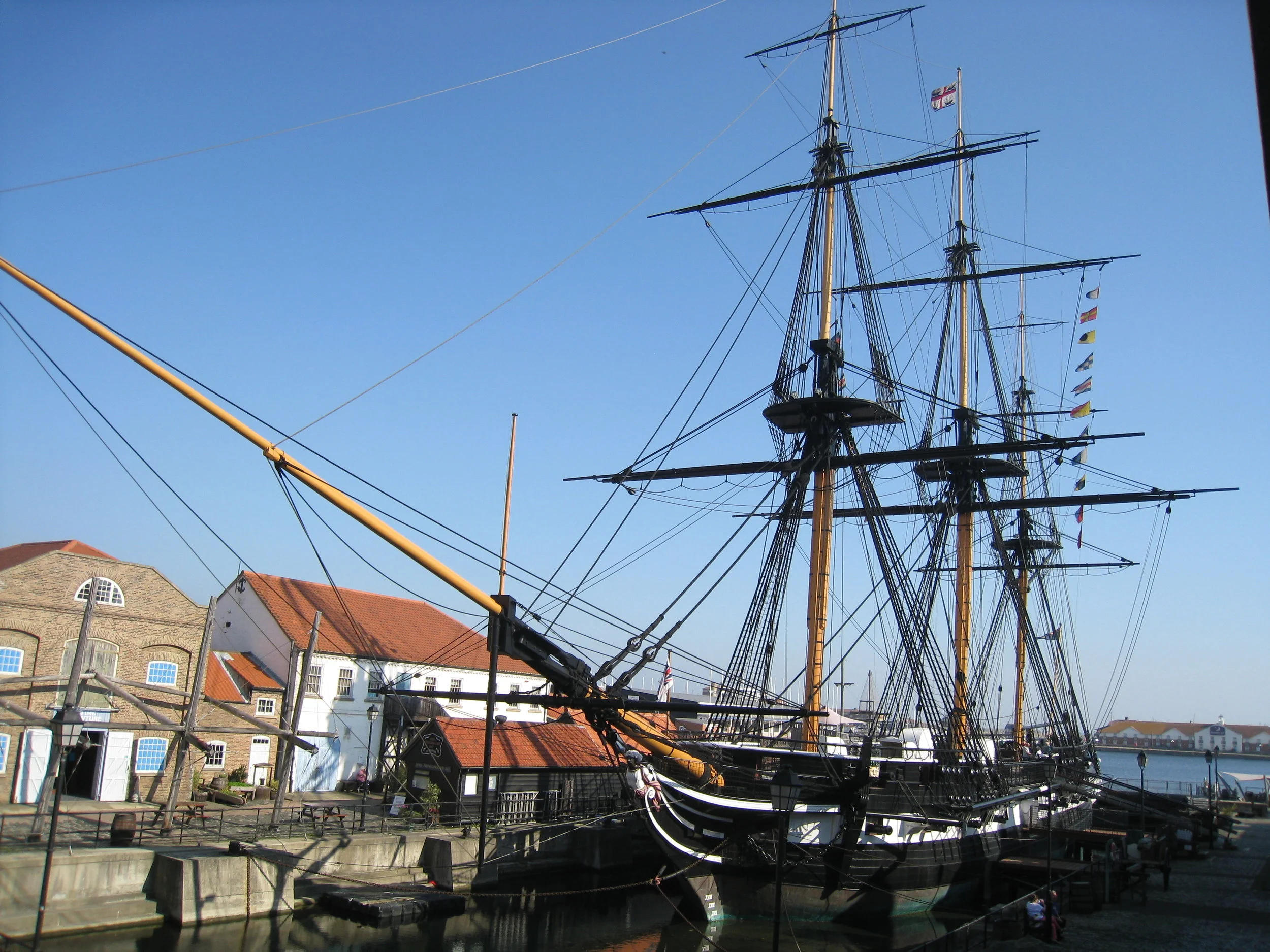  Hartlepool--The Trincomalee--Fully restored warship 