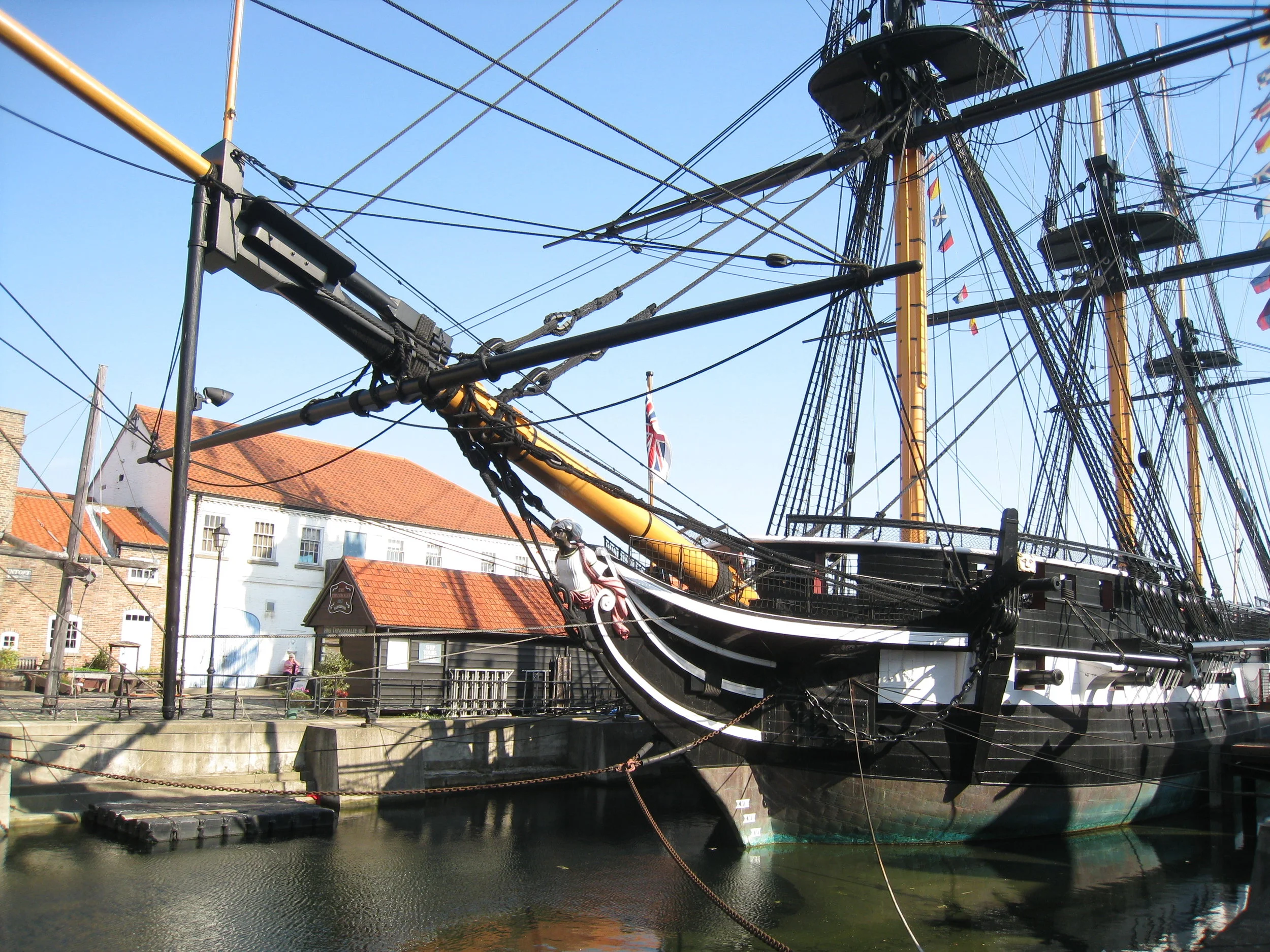  Hartlepool--The Trincomalee--Fully restored warship 