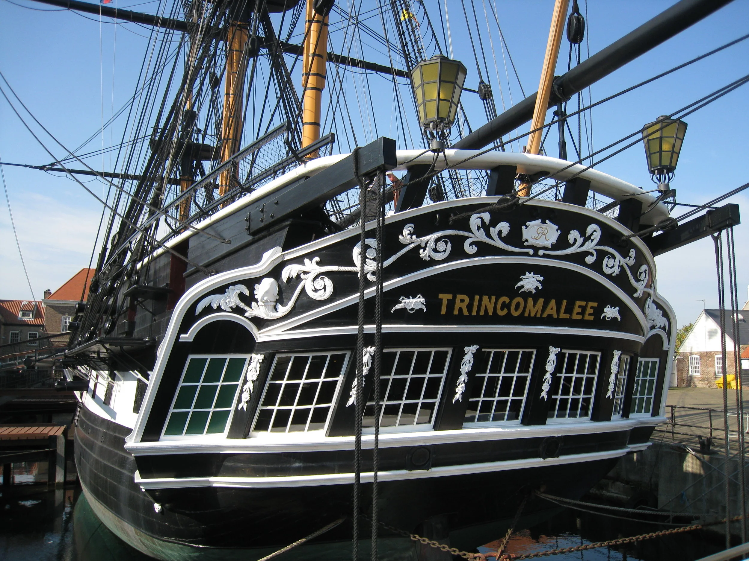  Hartlepool--The Trincomalee--Fully restored warship 