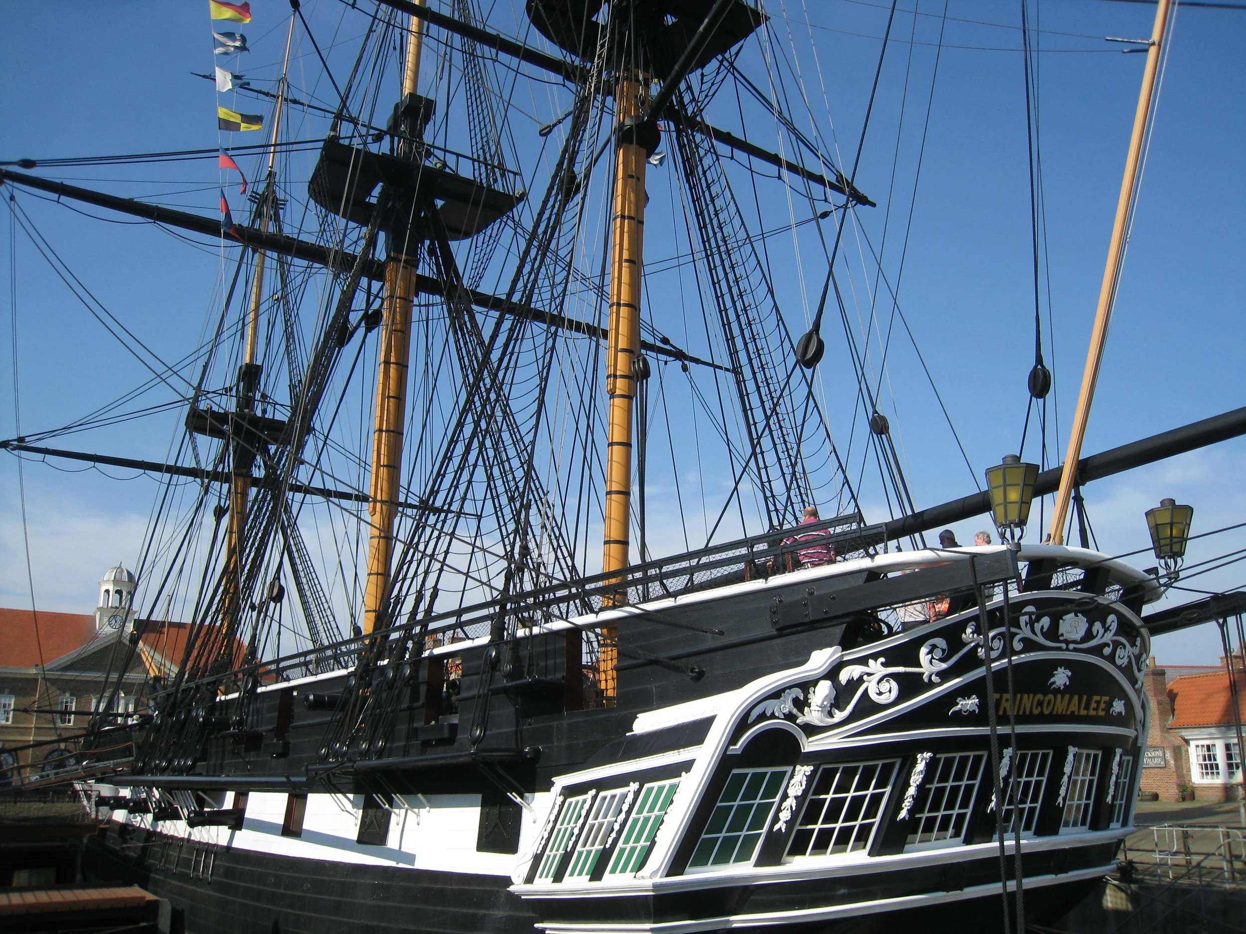  Hartlepool--The Trincomalee--Fully restored warship 