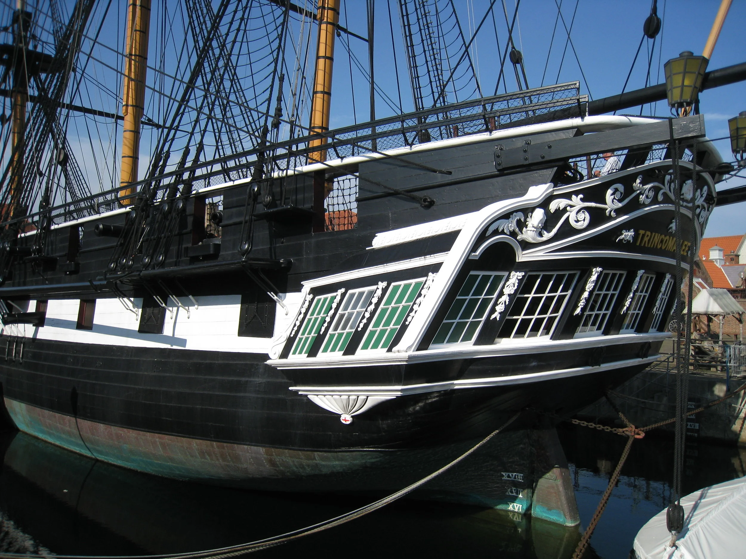  Hartlepool--The Trincomalee--Fully restored warship 