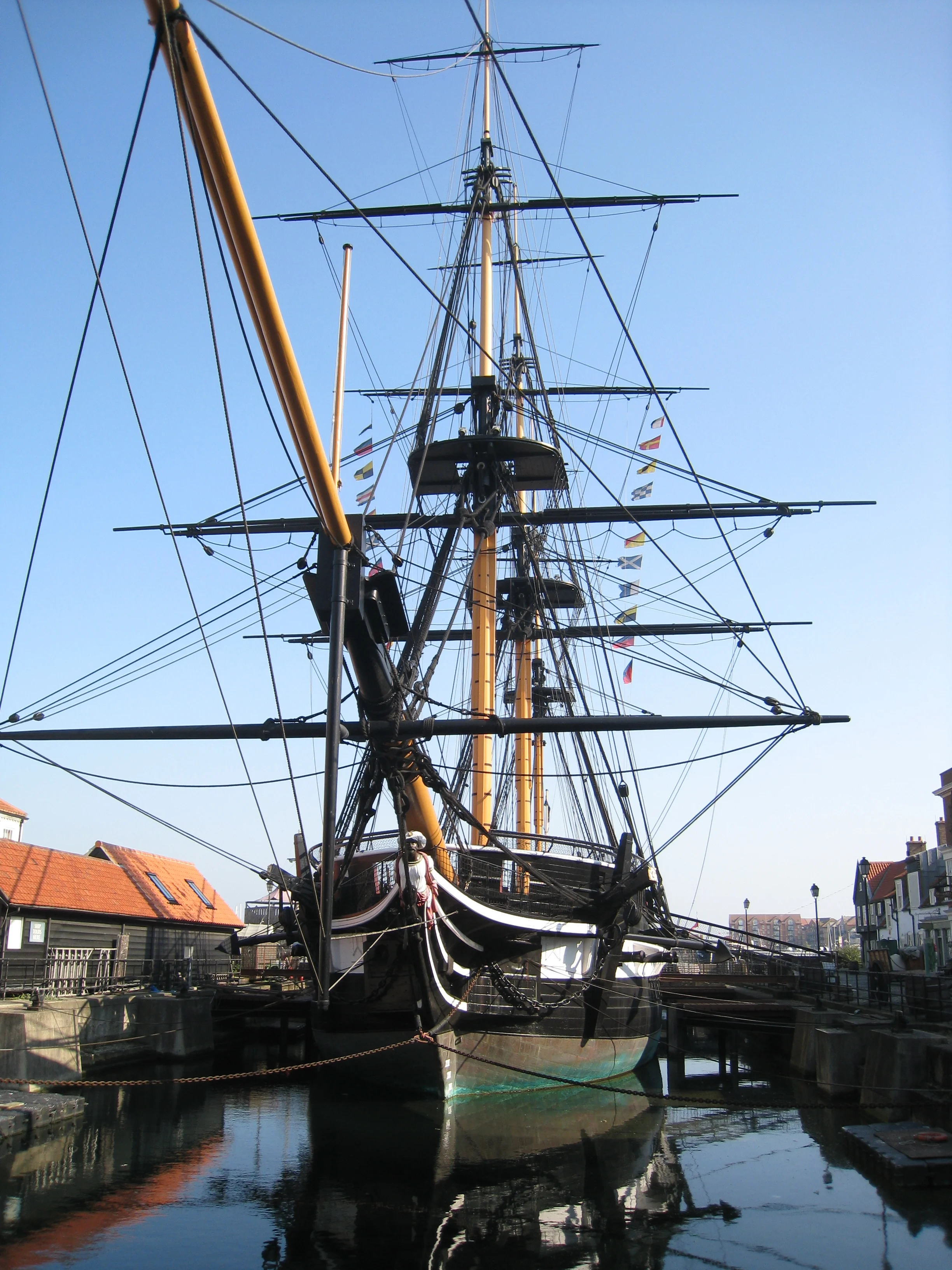  Hartlepool--The Trincomalee--Fully restored warship 