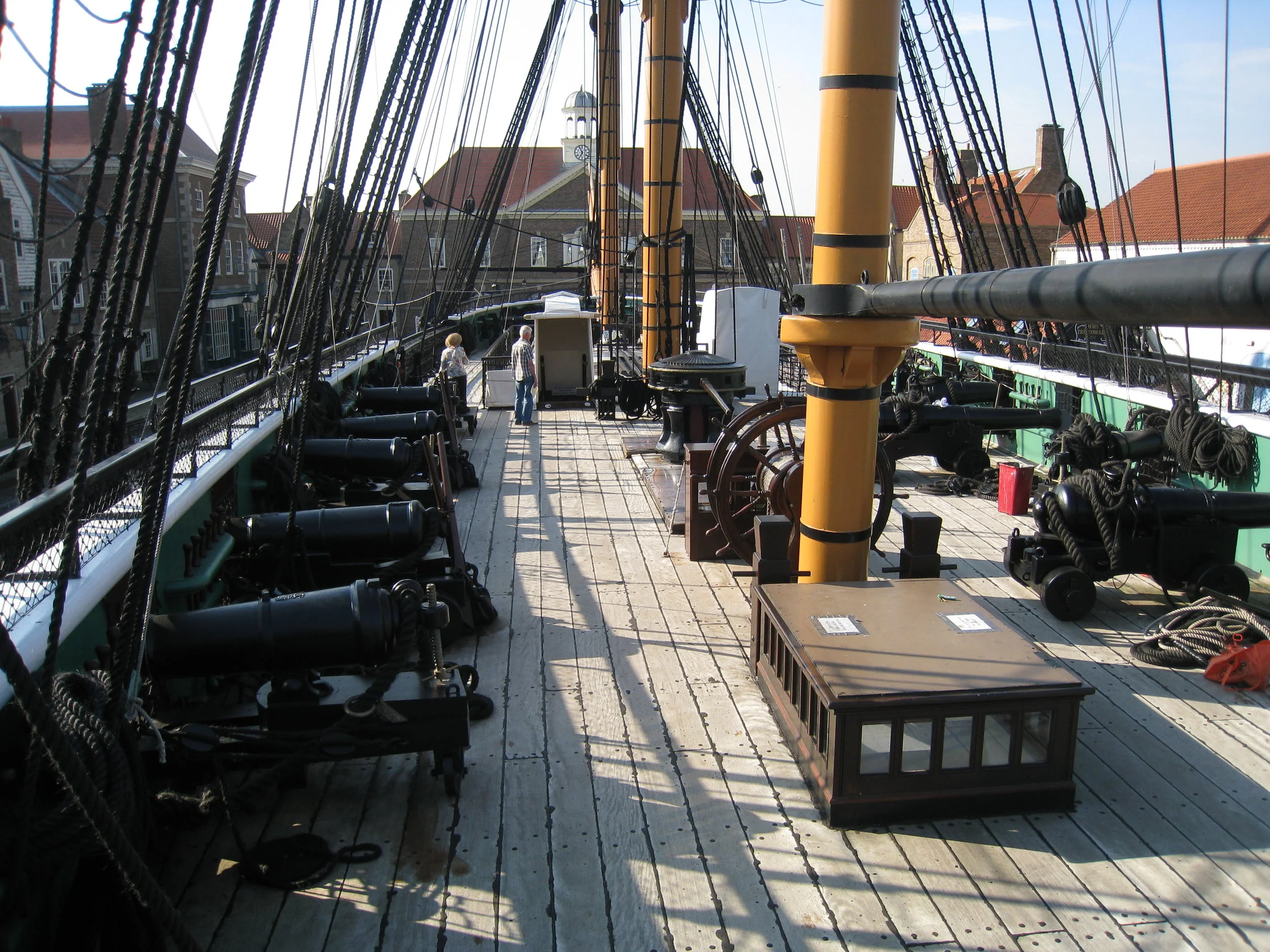  Hartlepool--The Trincomalee--Fully restored warship--Main deck 