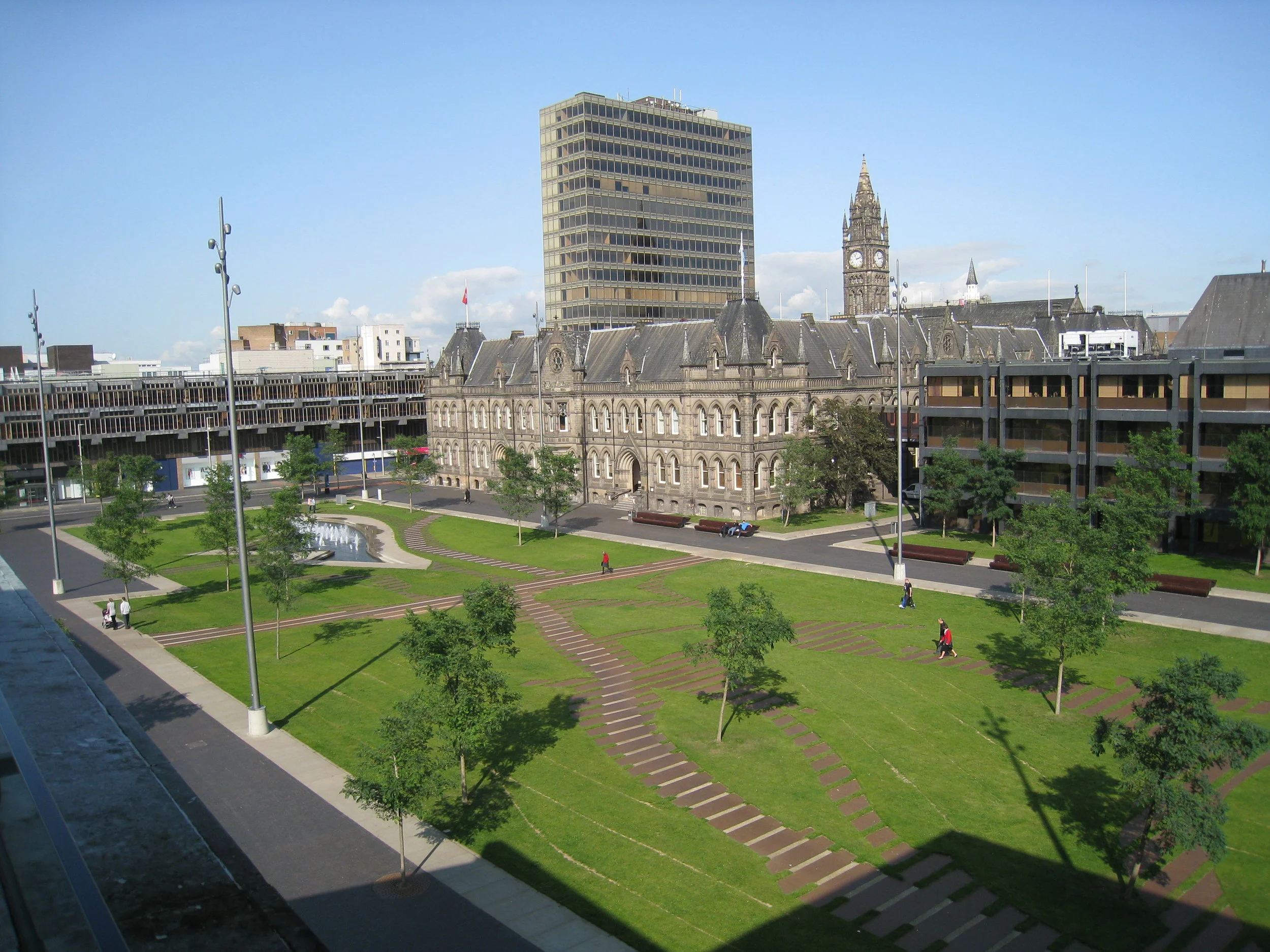  Middlesbrough--Plaza from the Middlesbrough Institute of Modern Art 