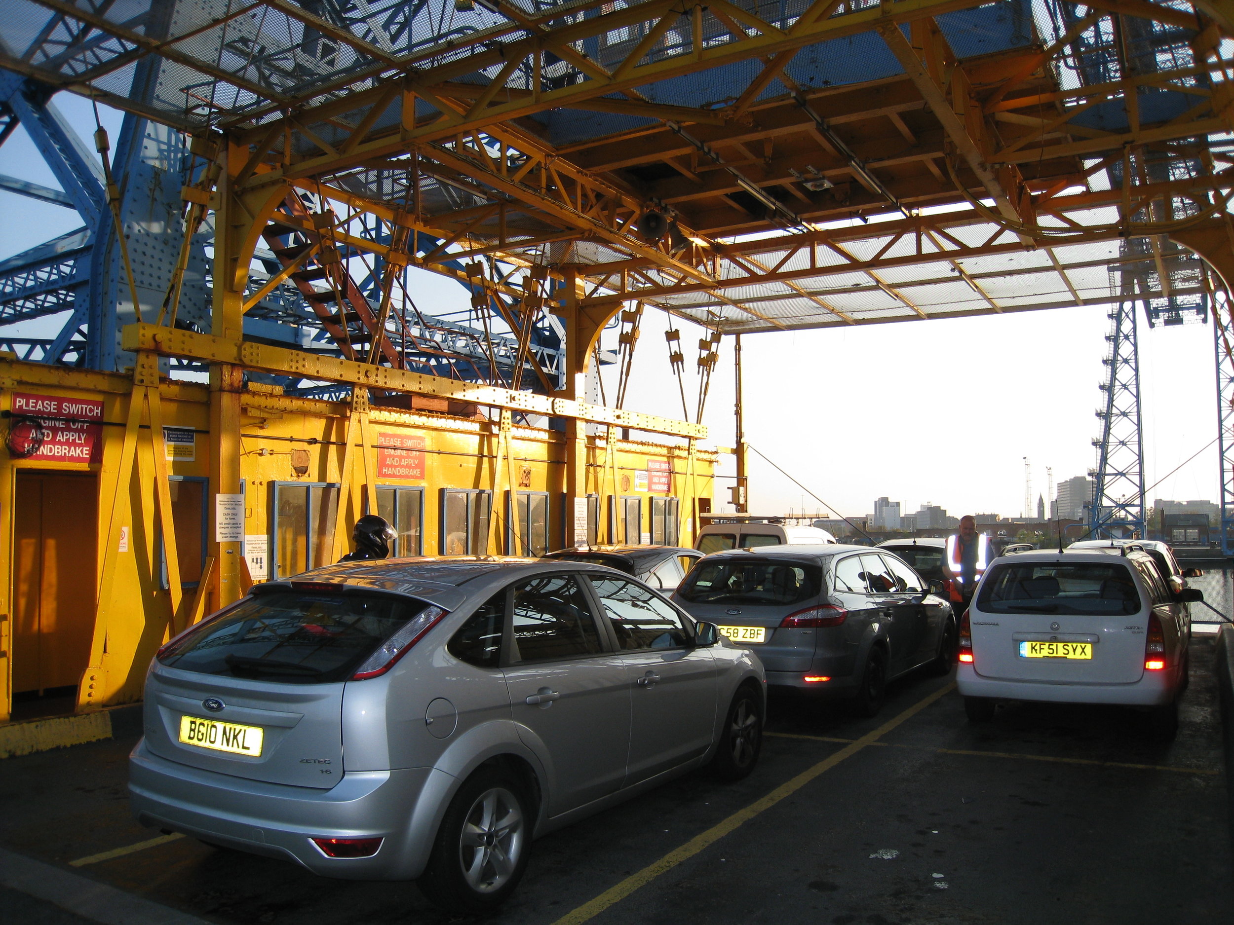  Middlesbrough--On theTransporter Bridge 
