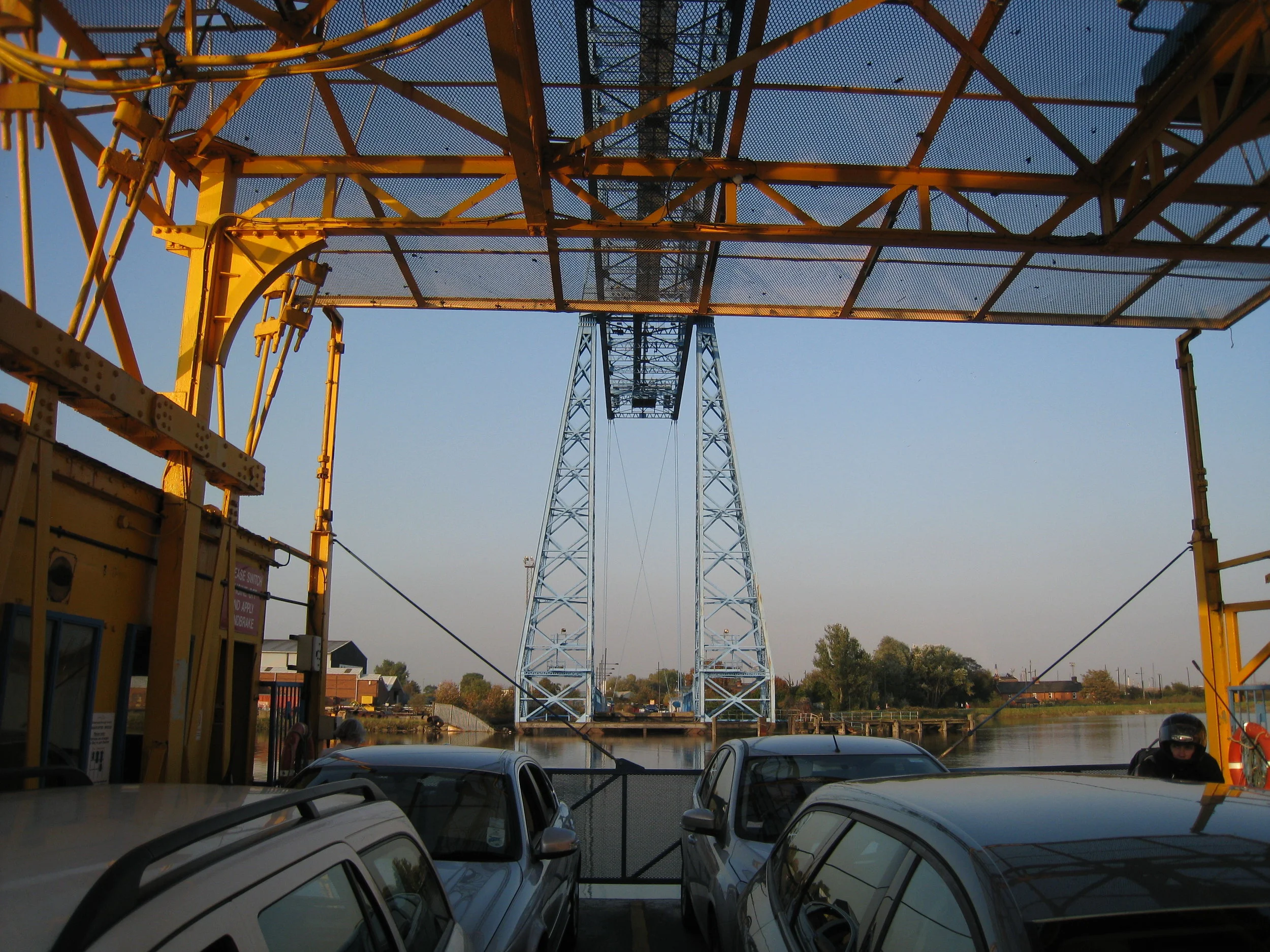  Middlesbrough--On theTransporter Bridge 